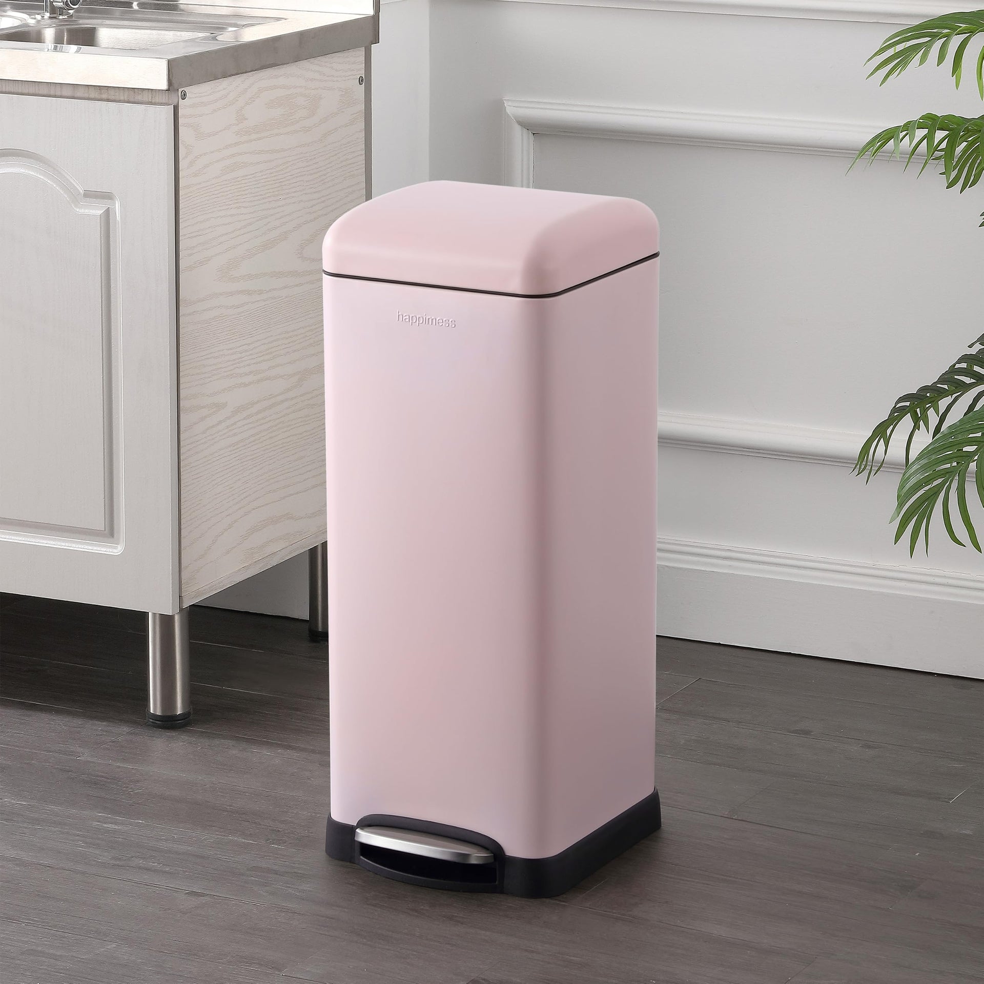 Betty 8 Gal Step Trash Can Soft