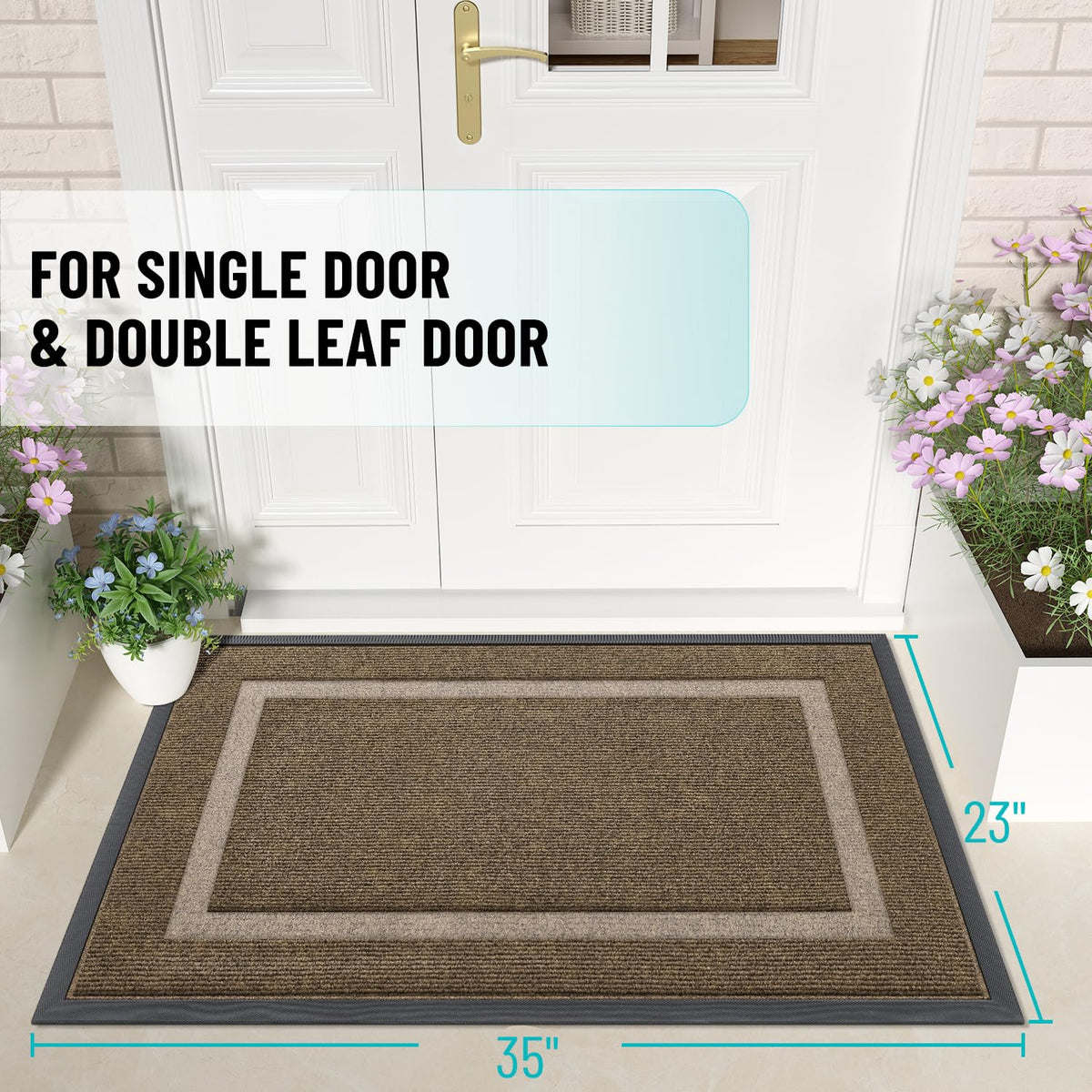 Front Door Mat Outside 35x23