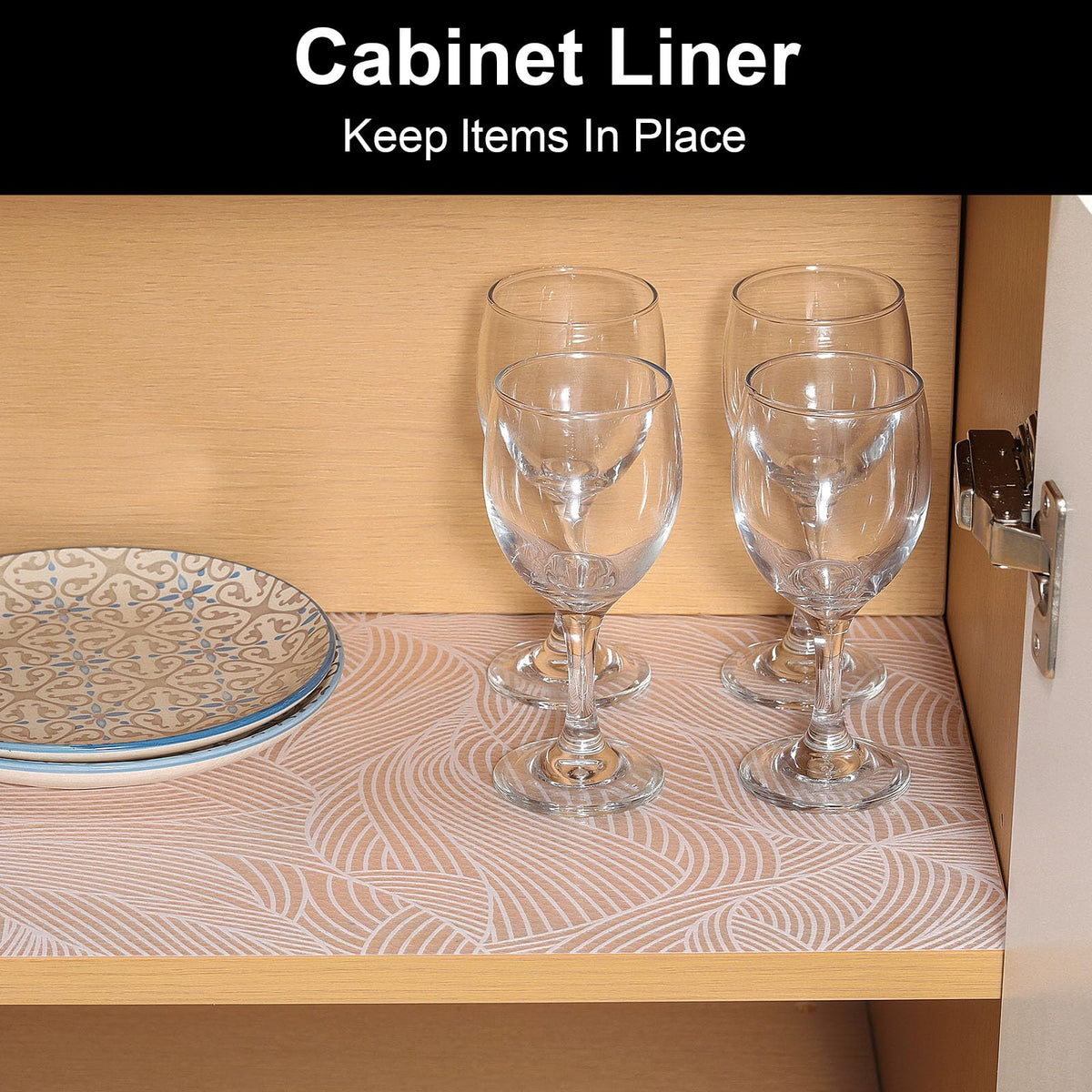 Shelf Liners for Kitchen Cabinets