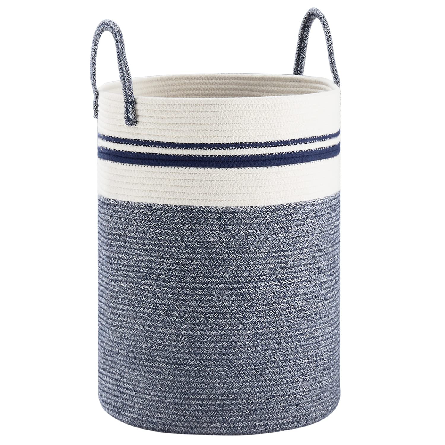 Woven Rope Laundry Hamper Basket by YOUDENOVA - ModHome Supplies