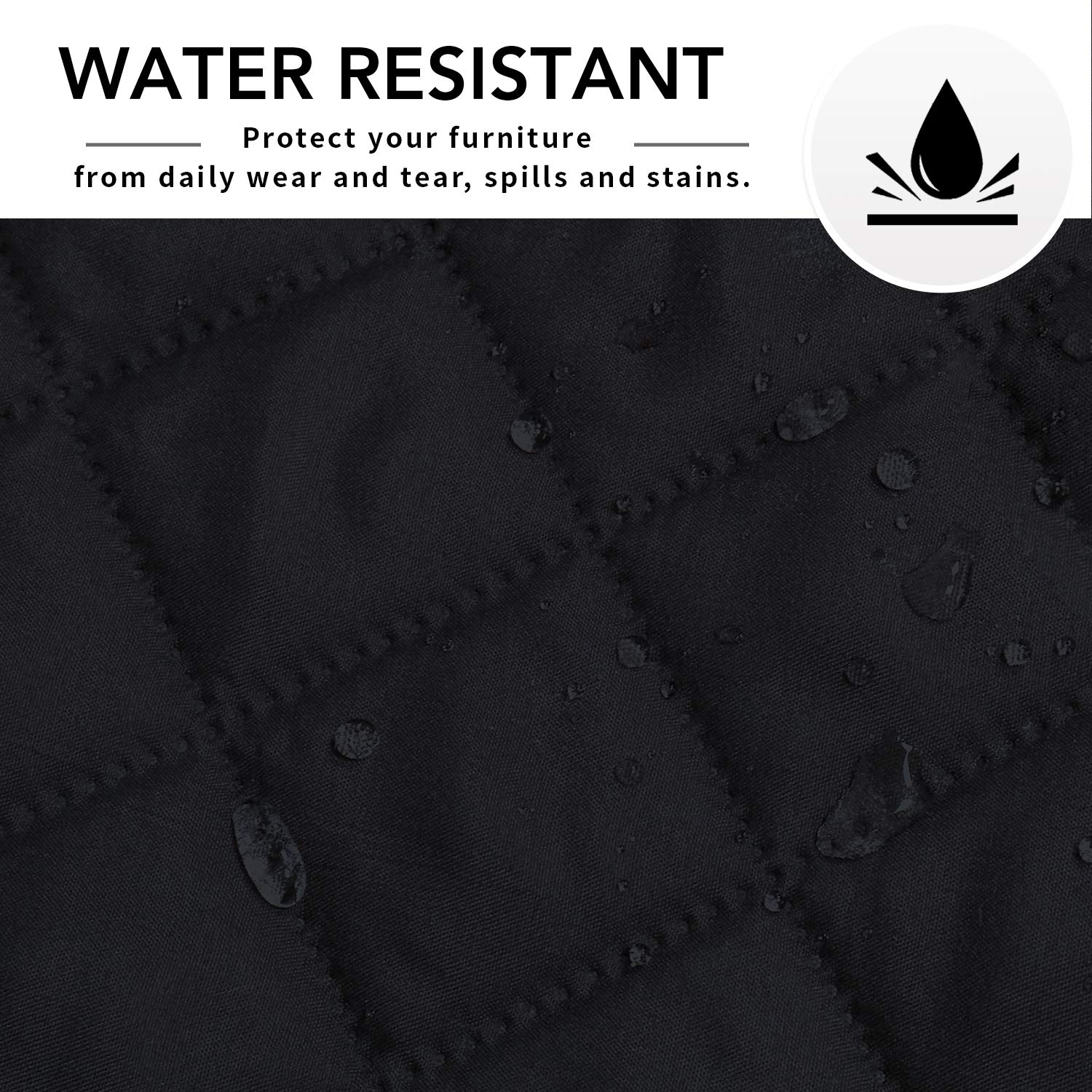 Reversible L Shape Sectional Couch Cover