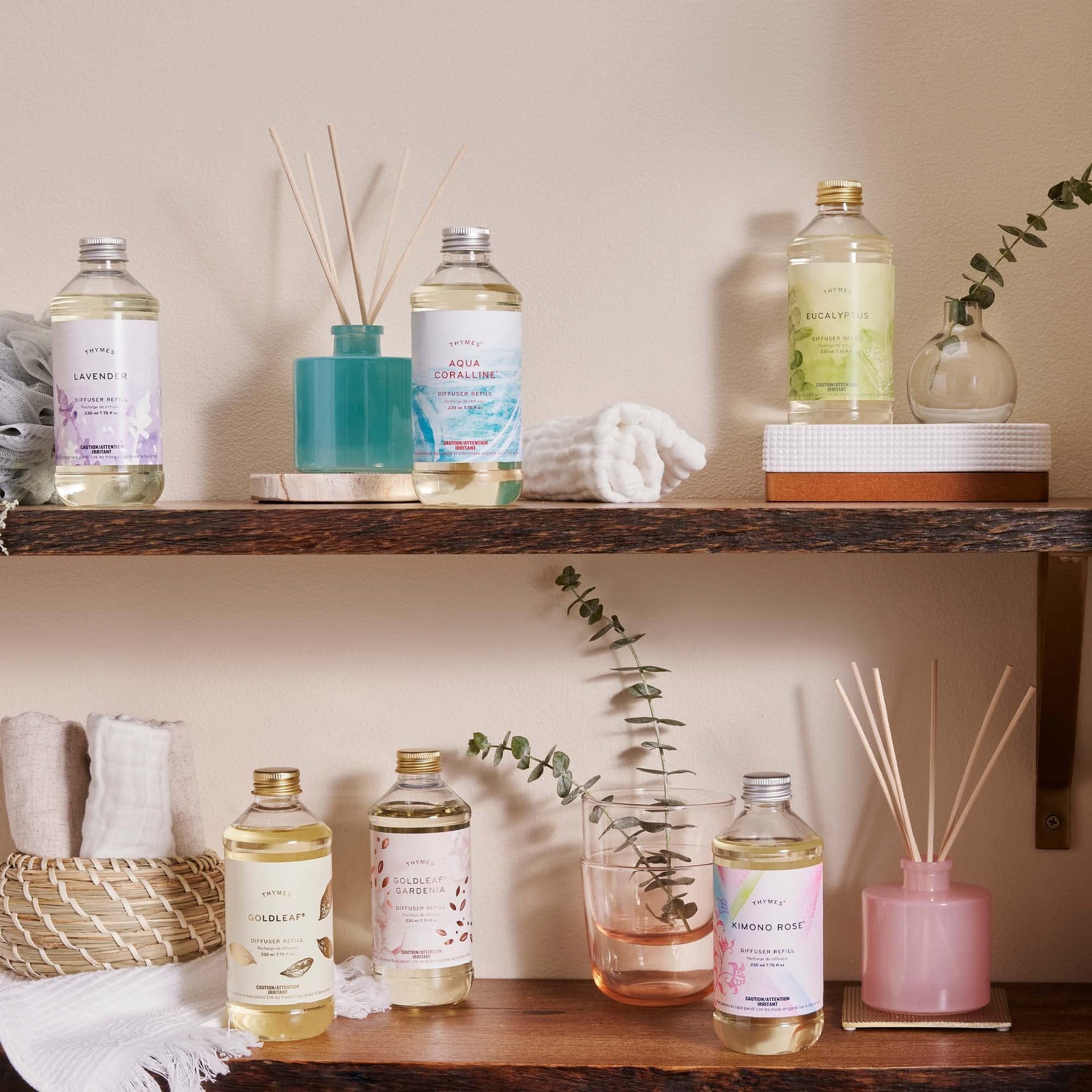 Aqua Coralline Reed Diffuser Oil for Room (7.75 Fl Oz)