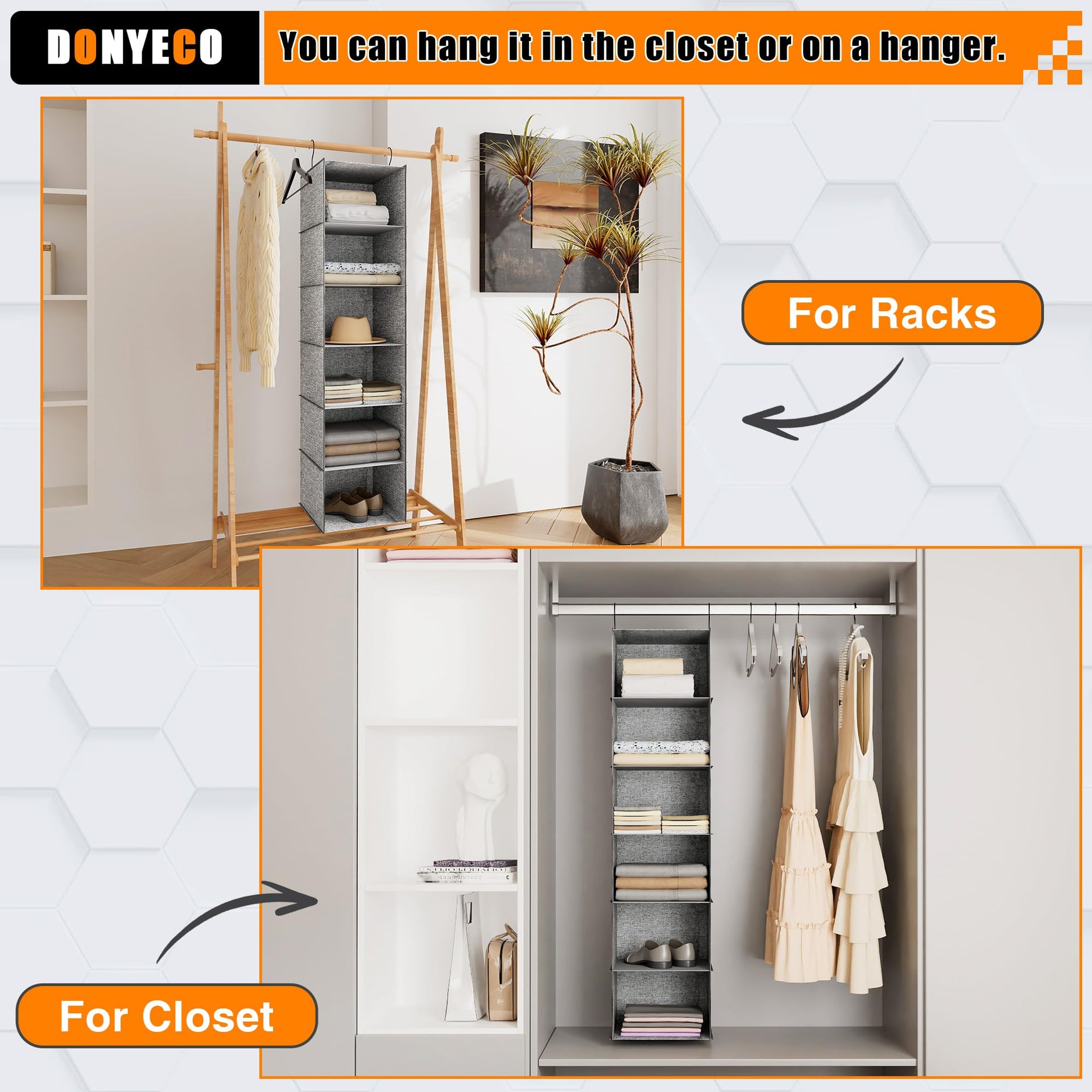 Hanging Closet Organizer 6