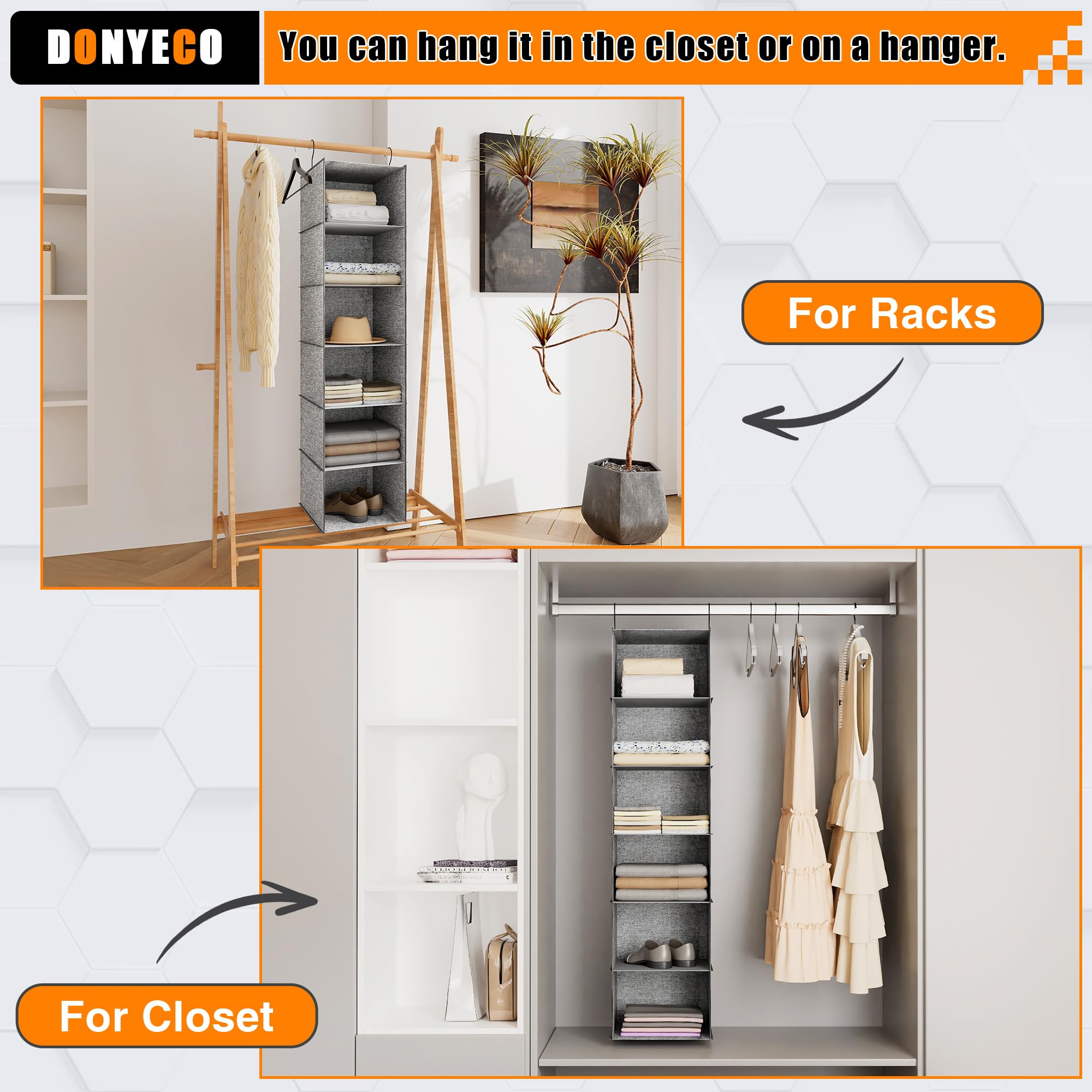 Hanging Closet Organizer 6