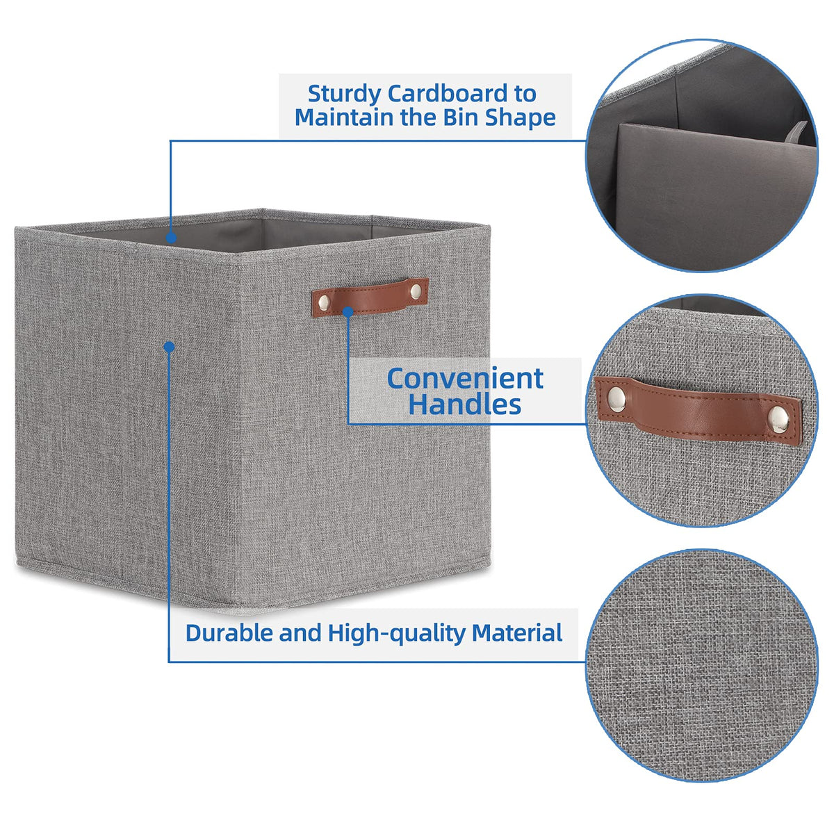 Fabric Storage Cubes