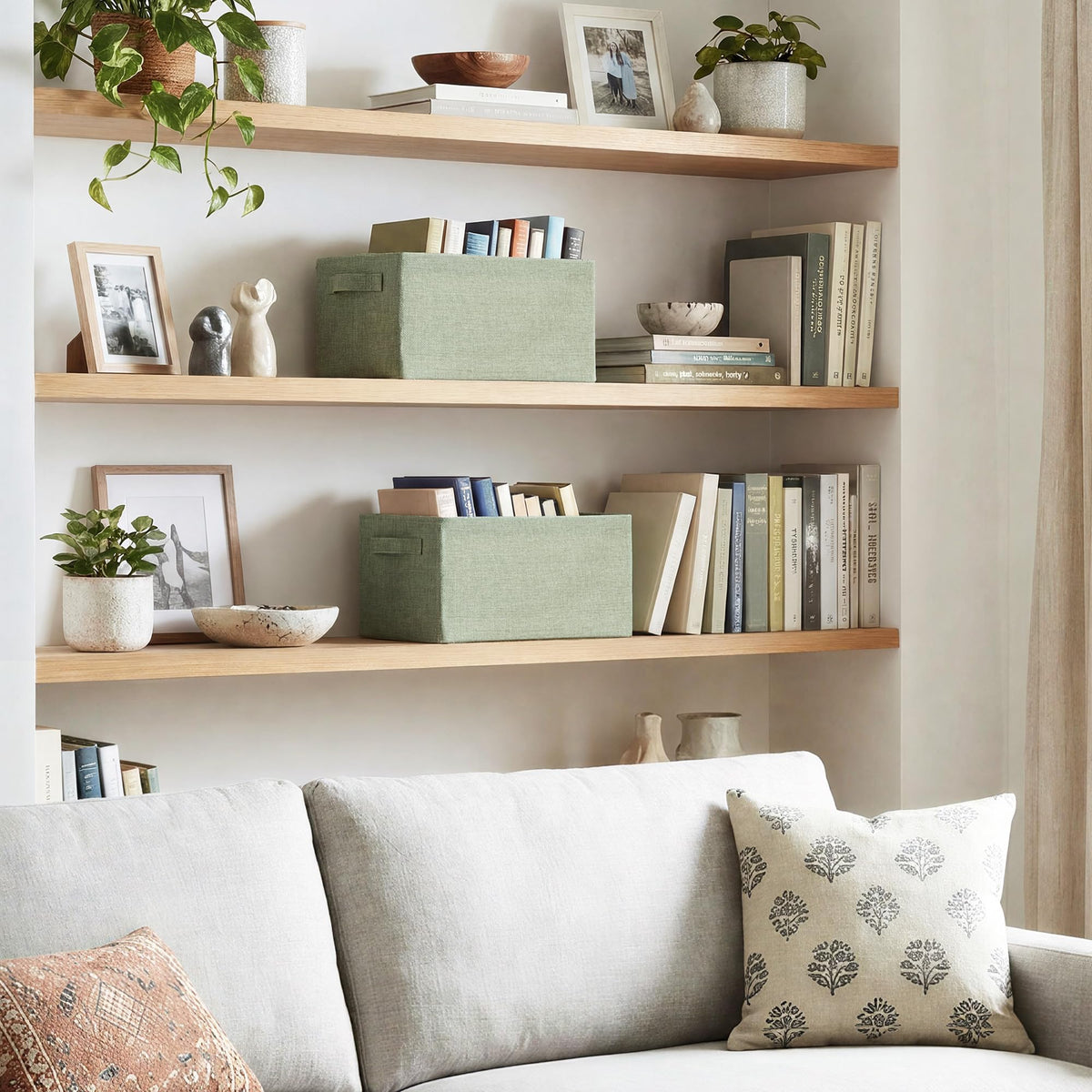 Storage Bins for Closet (2 Count)