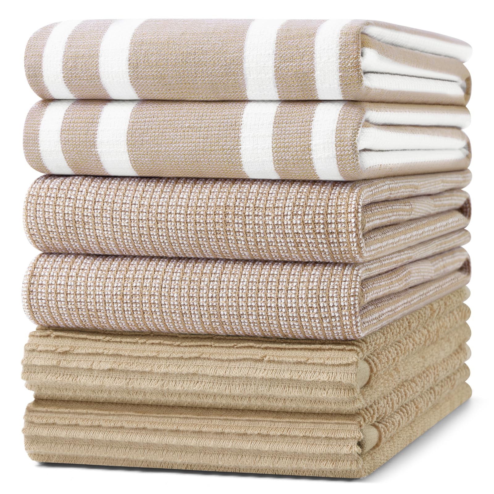 Cotton 380 GSM Premium Kitchen Towels (6 Count)