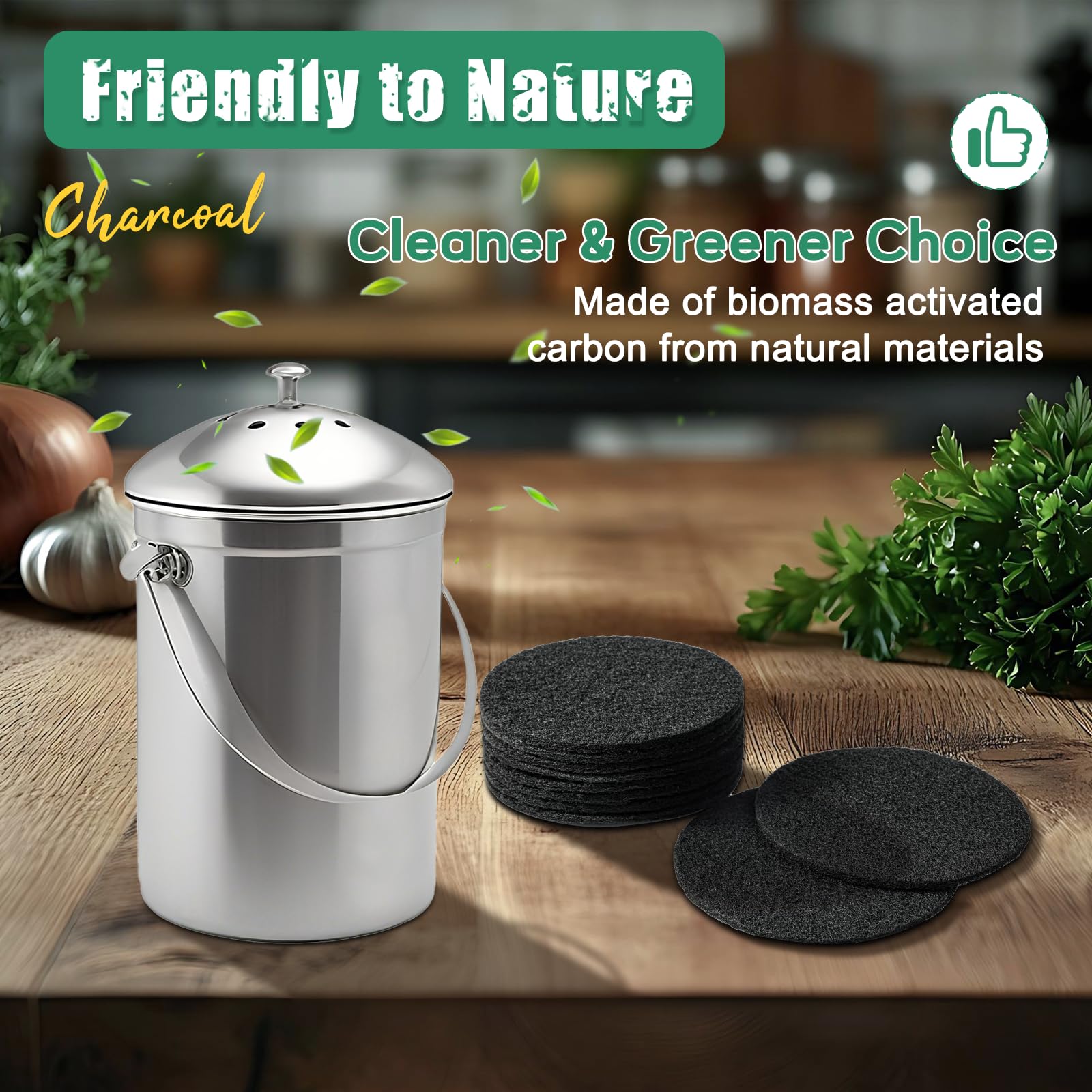7.25 Inch Charcoal Filters 10