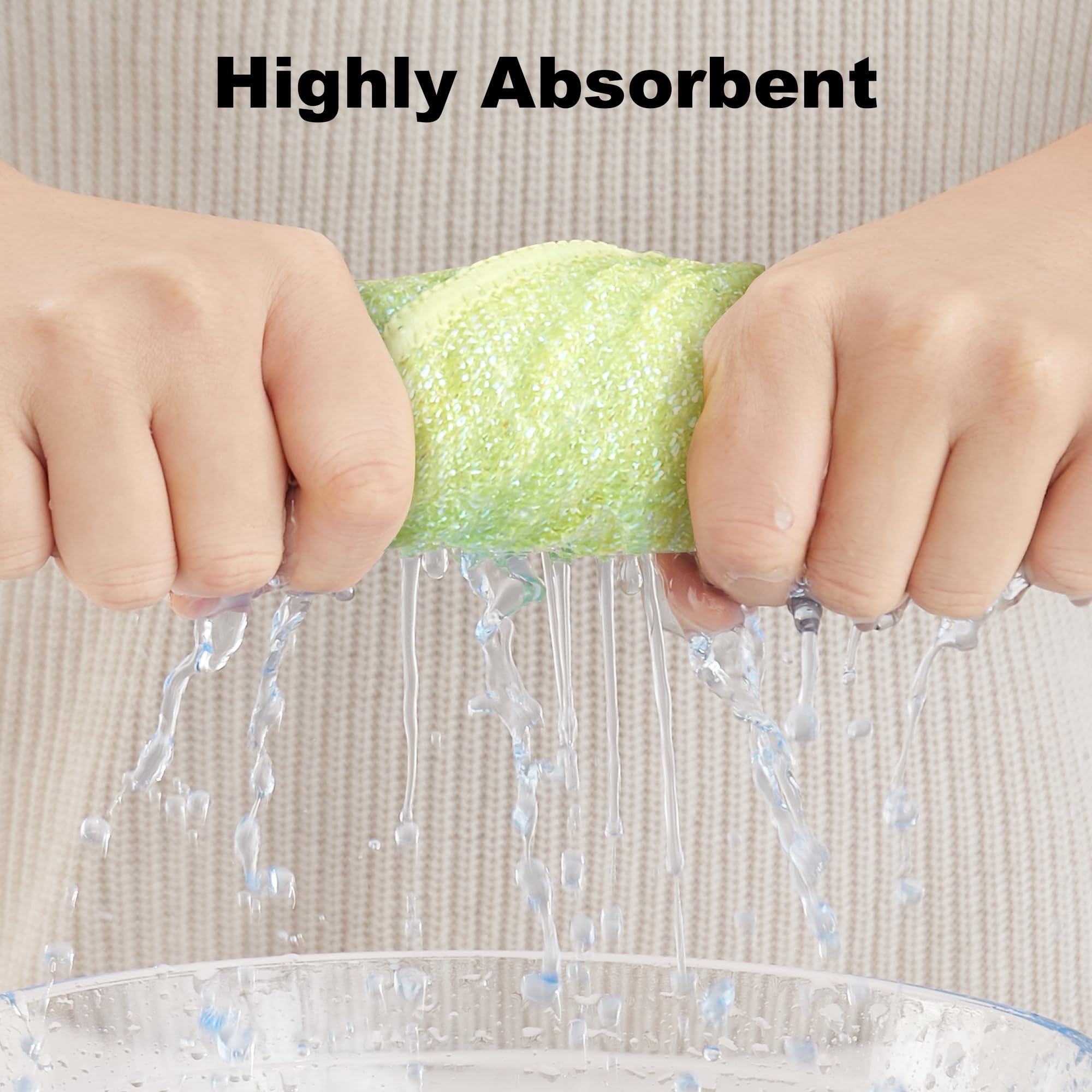 Bubble Mesh Microfiber Cleaning Cloth (6 Count)