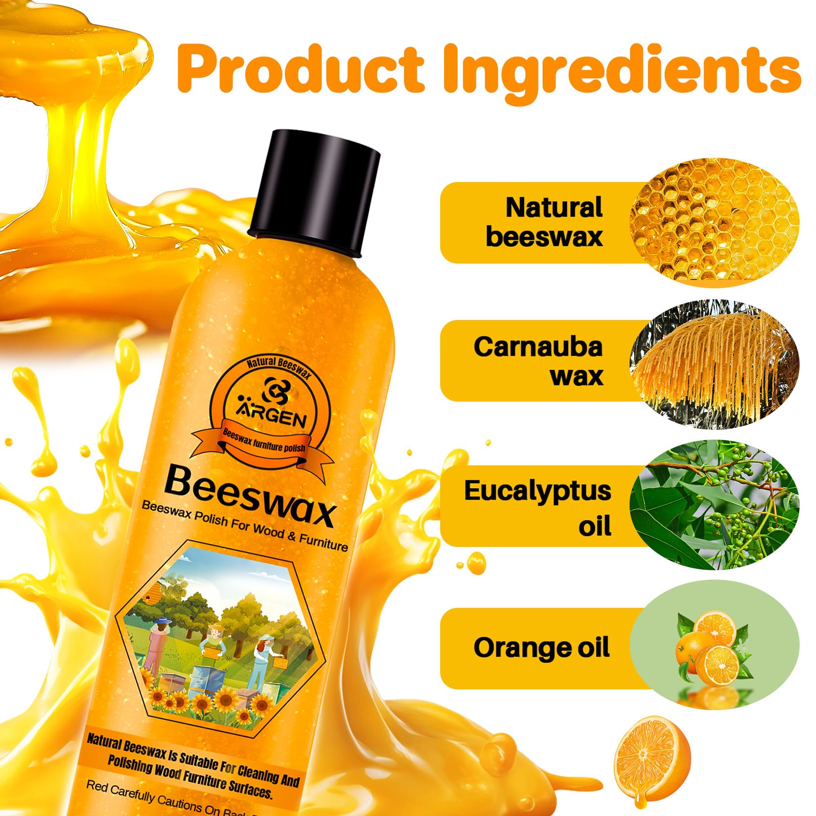 Beeswax Furniture Polish (10.55 Fl Oz)