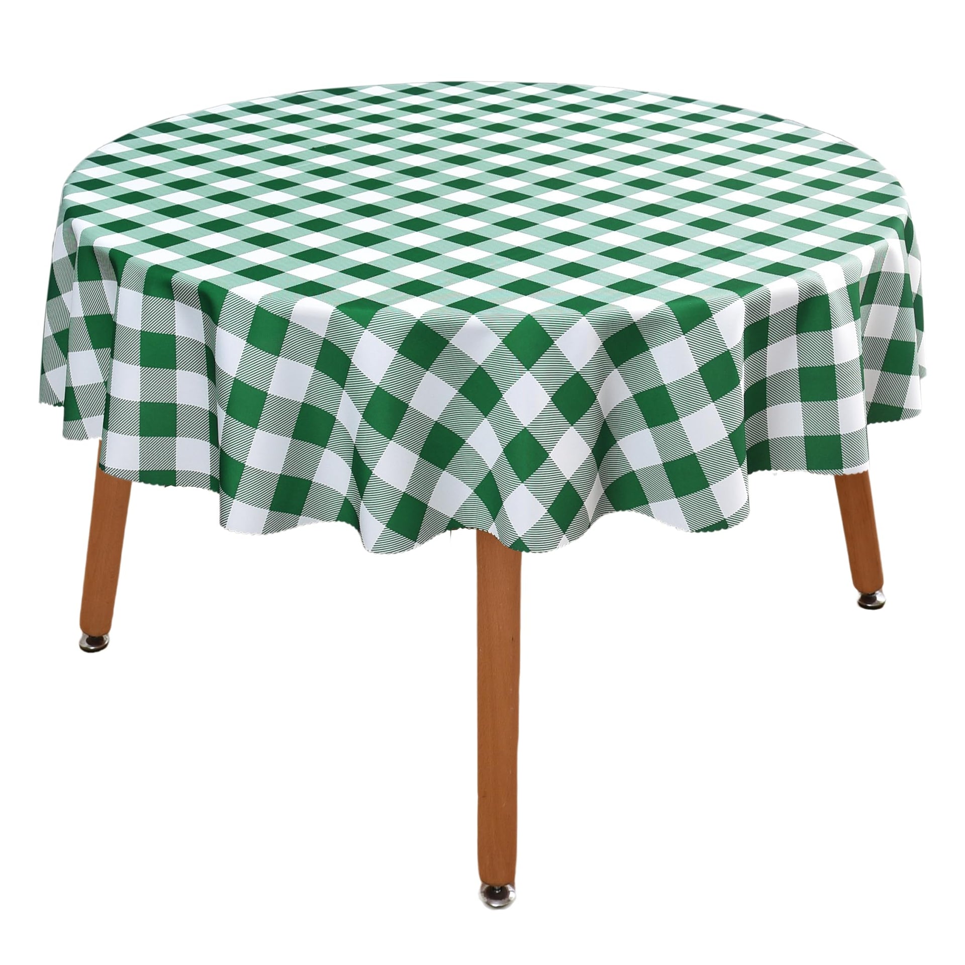 Waterproof Plaid Tablecloth Fabric