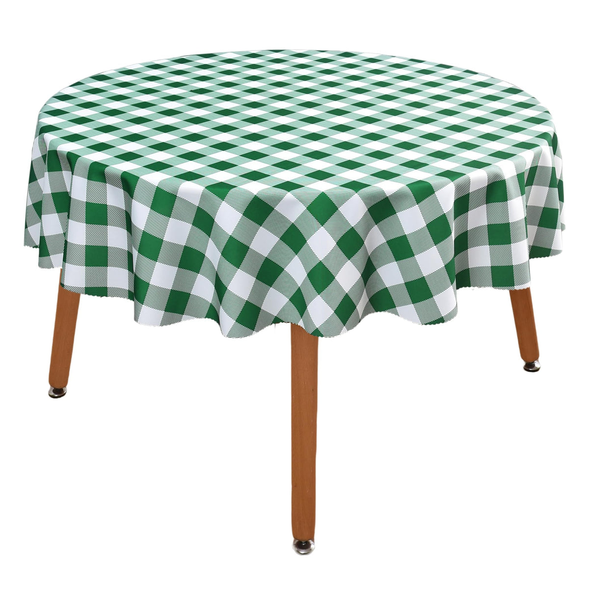 Waterproof Plaid Tablecloth Fabric
