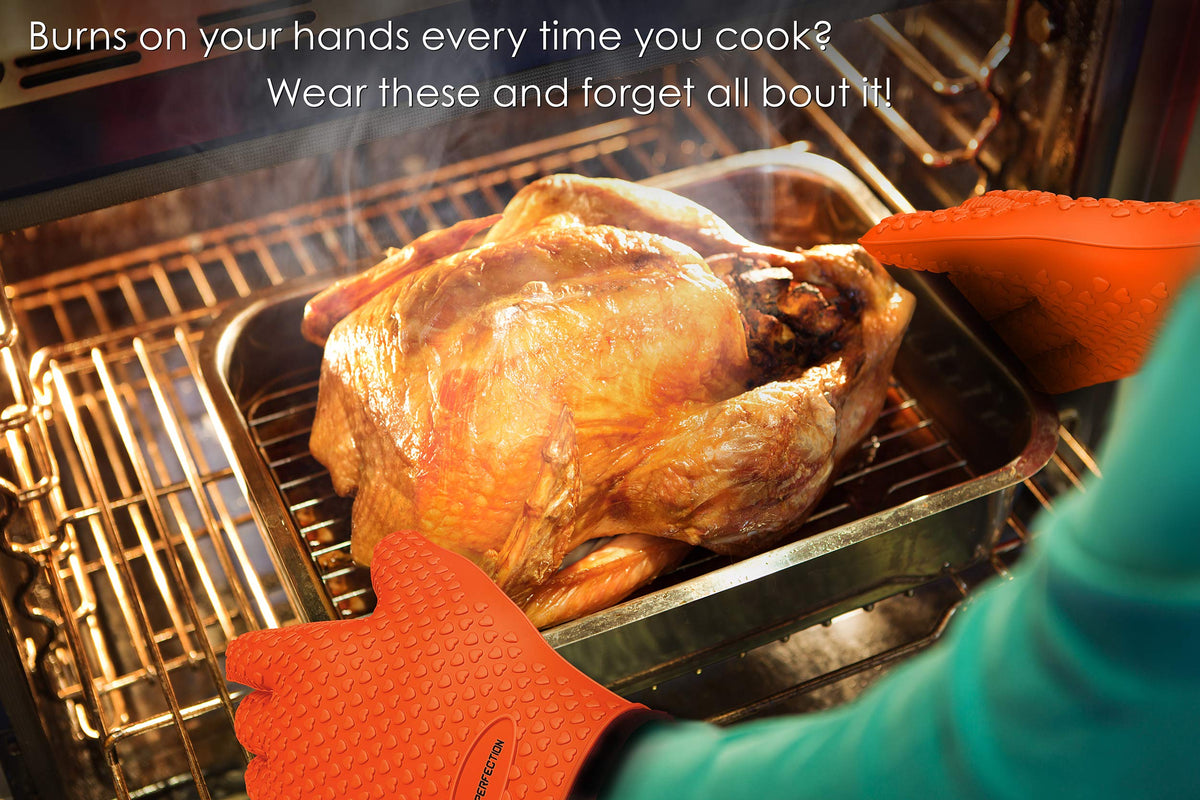 Silicone Smoker BBQ Gloves
