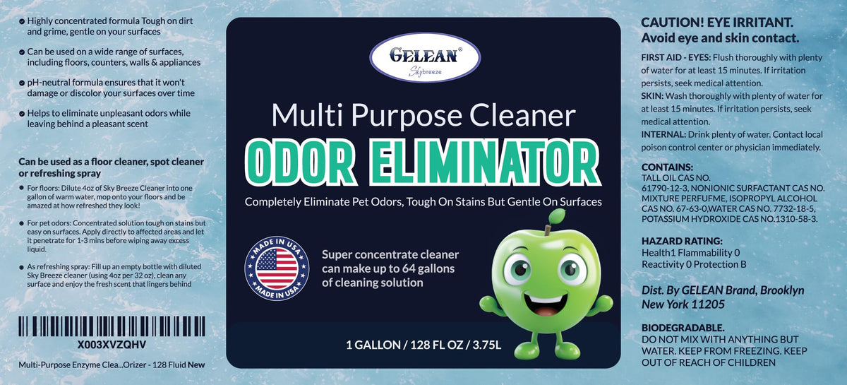 Multi Purpose Cleaner Pet Odor eliminator (128 Fl Oz)