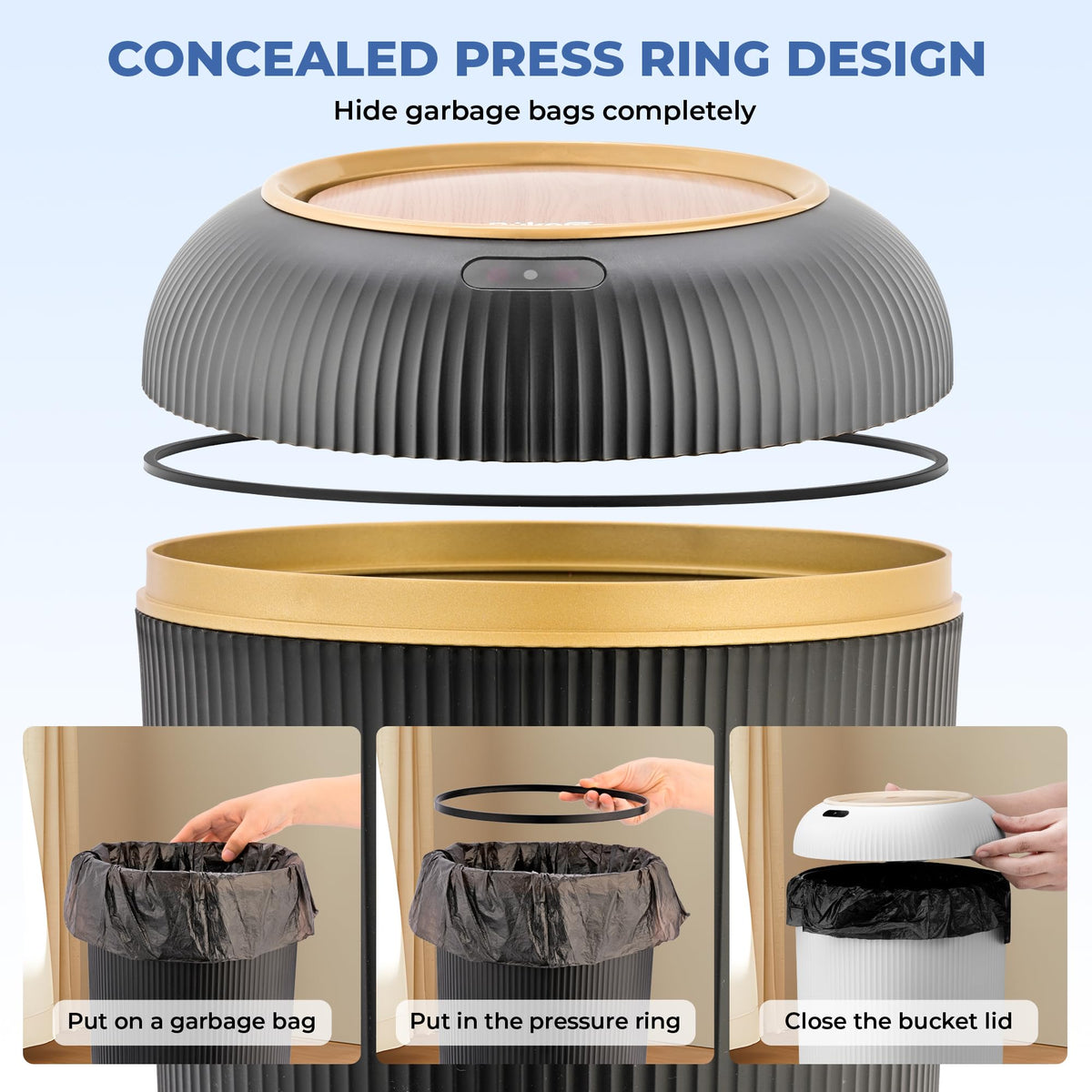 Smart Sensor Wastebasket