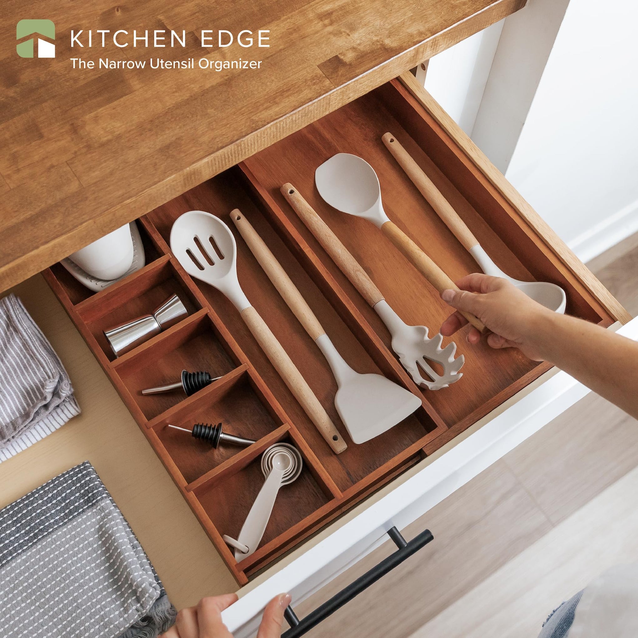 Utensil & Junk Drawer Organizer