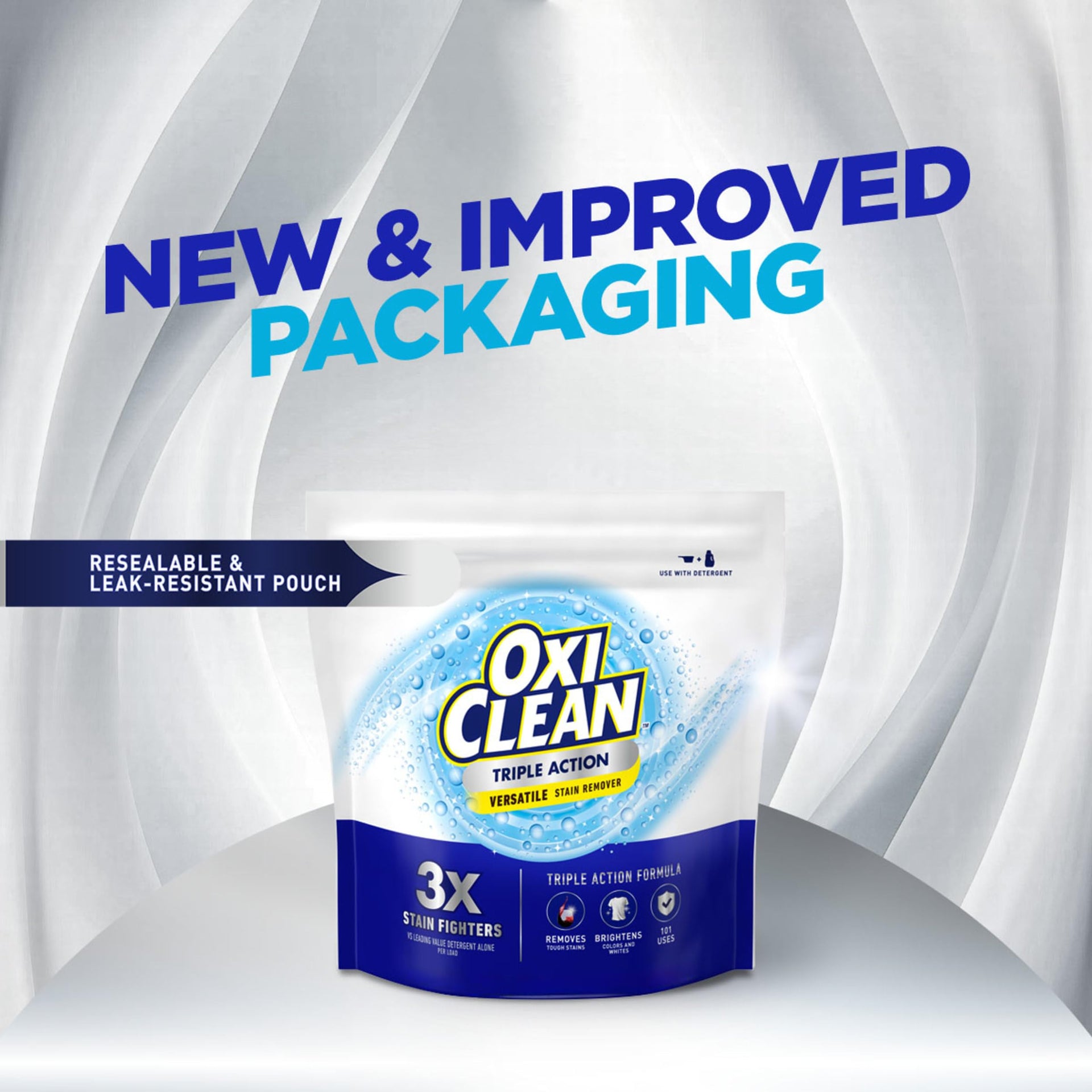 Triple Action Versatile Stain Remover Powder (64 Ounce)