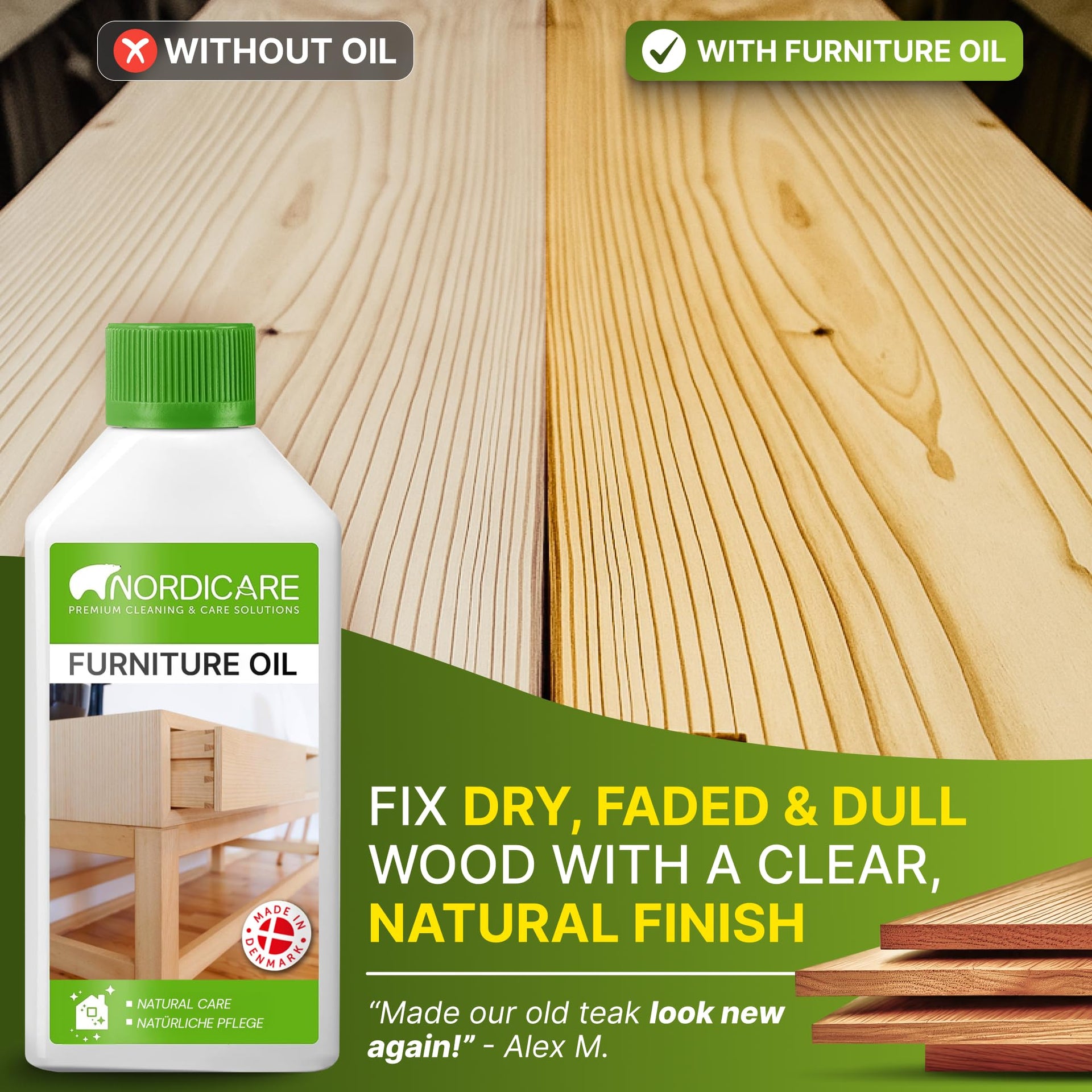 Wood Oil Colorless (16.9 Fl Oz)