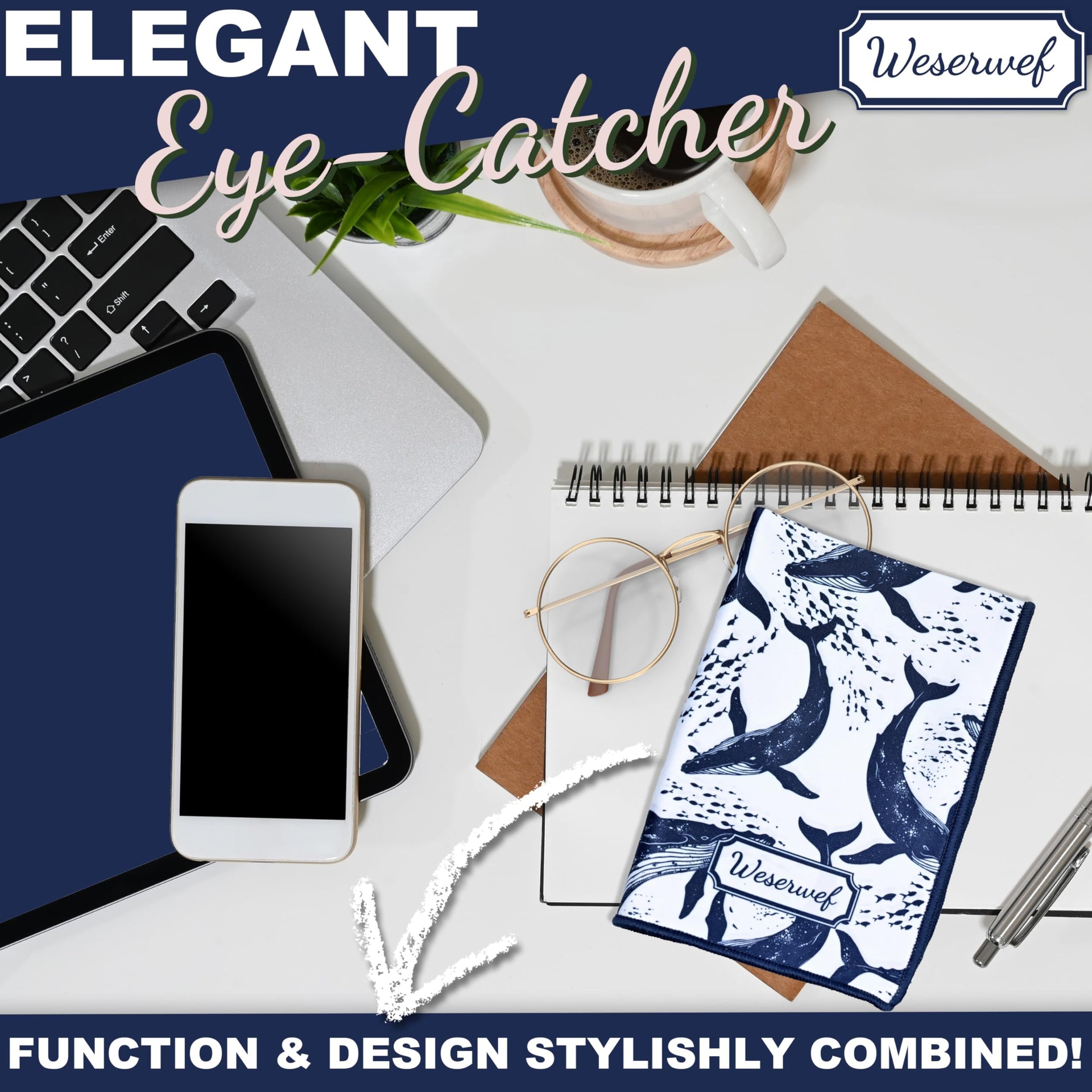 Design Microfiber Glasses Cleaning Cloth
