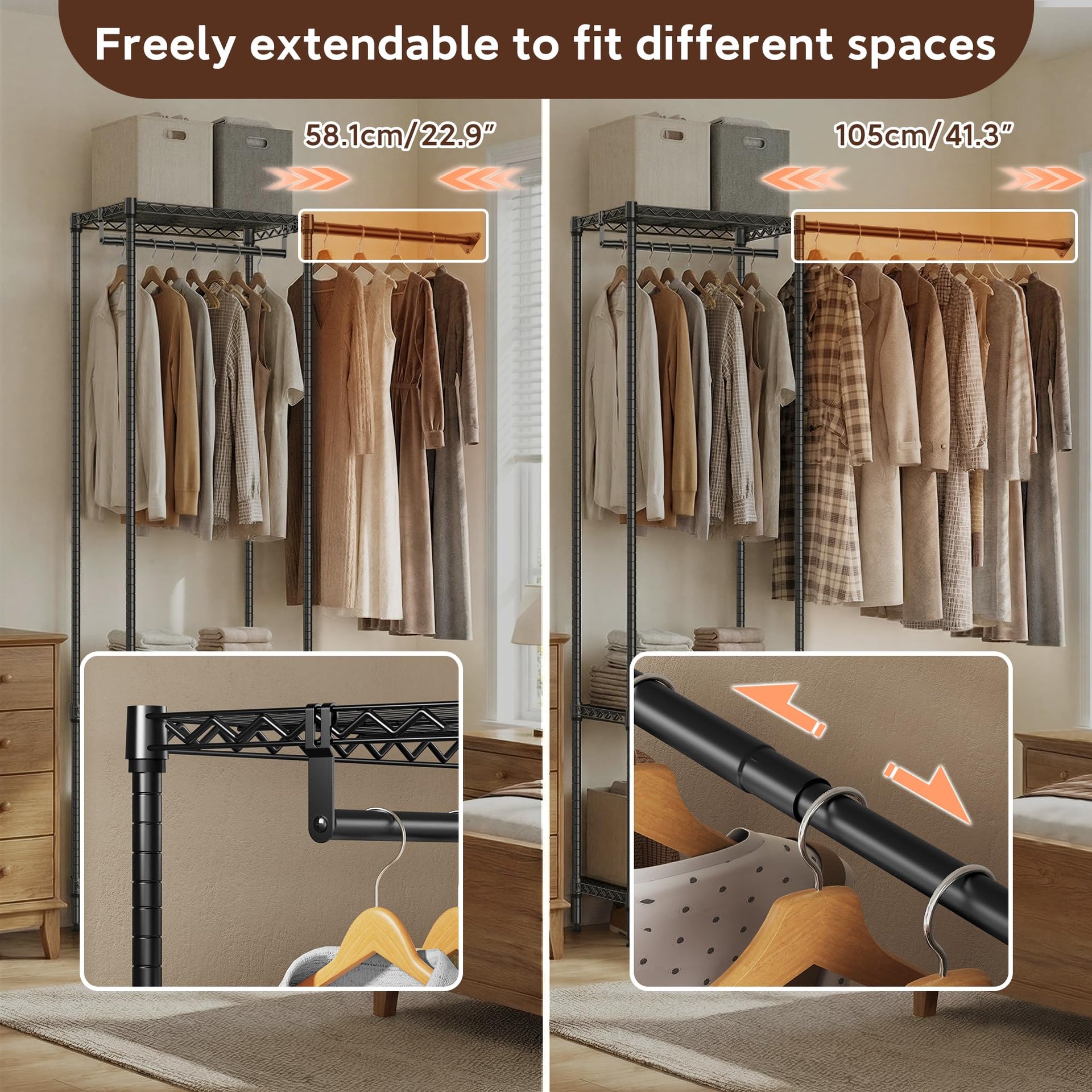 MZG Closet Organizer System