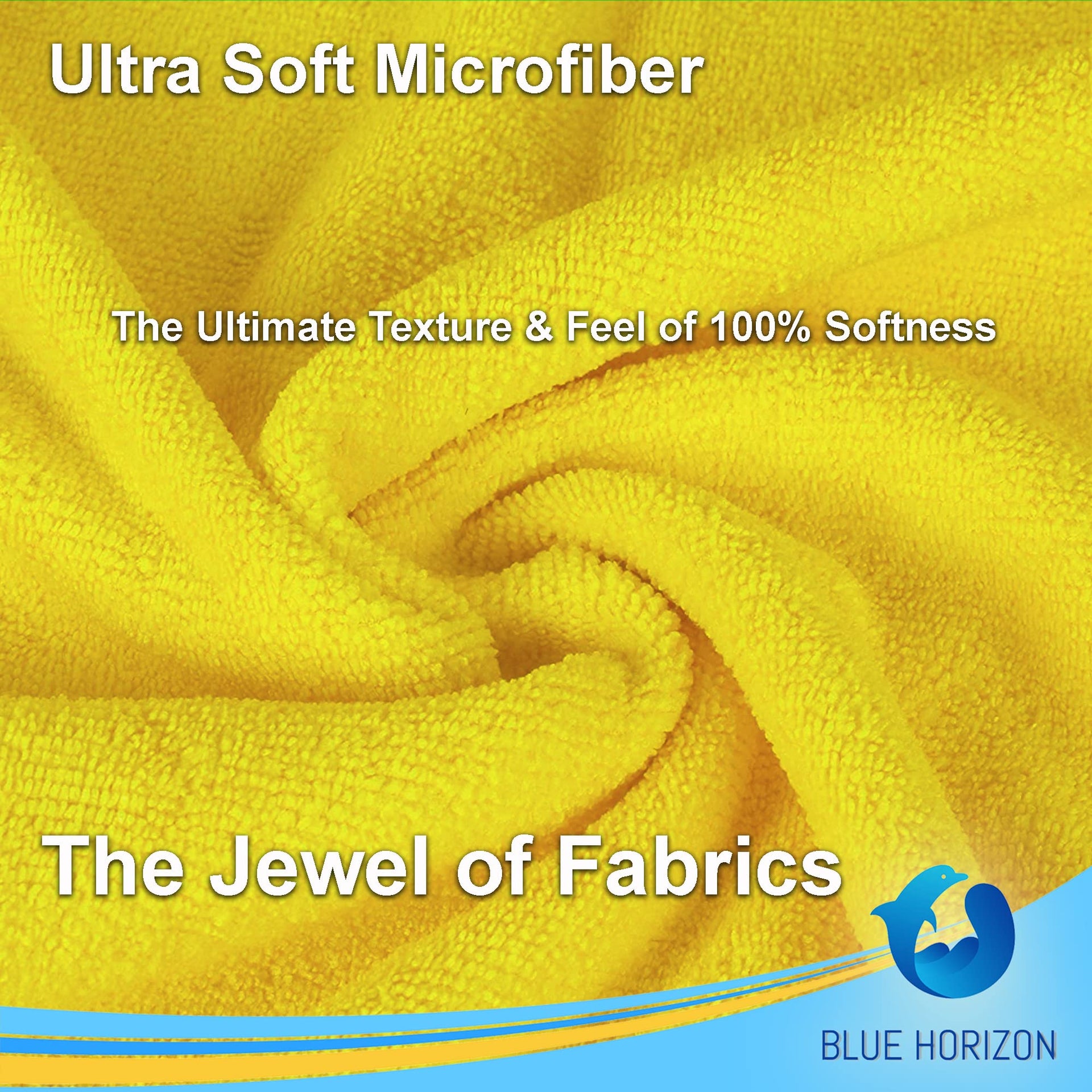 Yellow Microfiber Cleaning Towels (36 Count)
