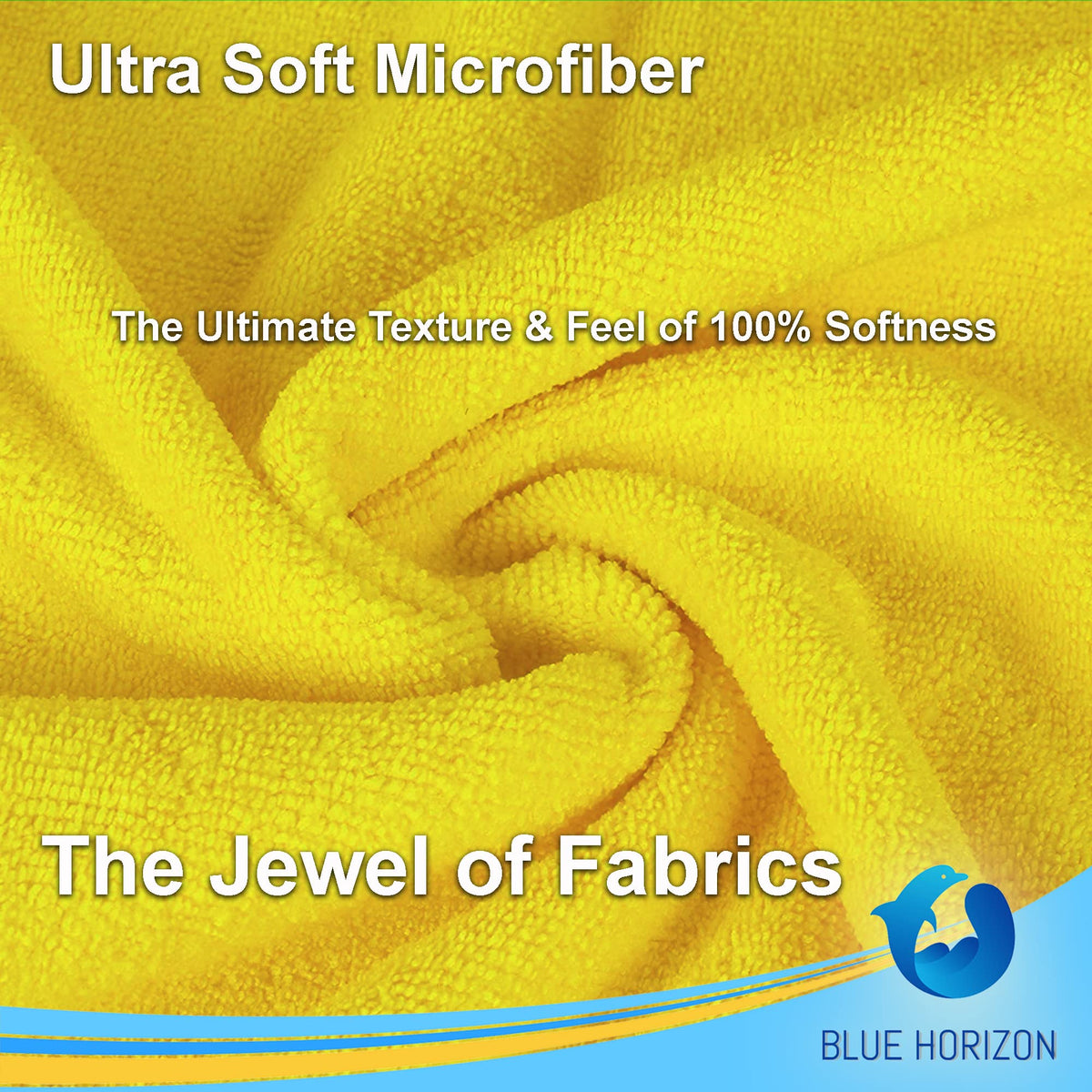 Yellow Microfiber Cleaning Towels (36 Count)