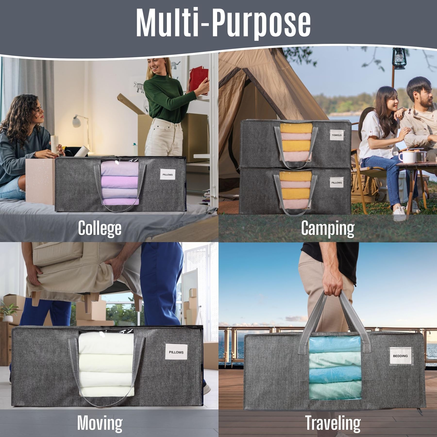 Heavy Duty Moving Bags (6 Count)