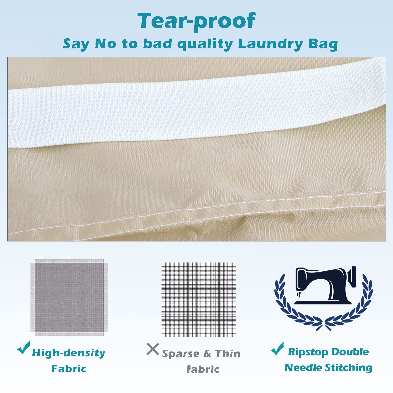Heavy Duty Laundry Bag (2 Count)
