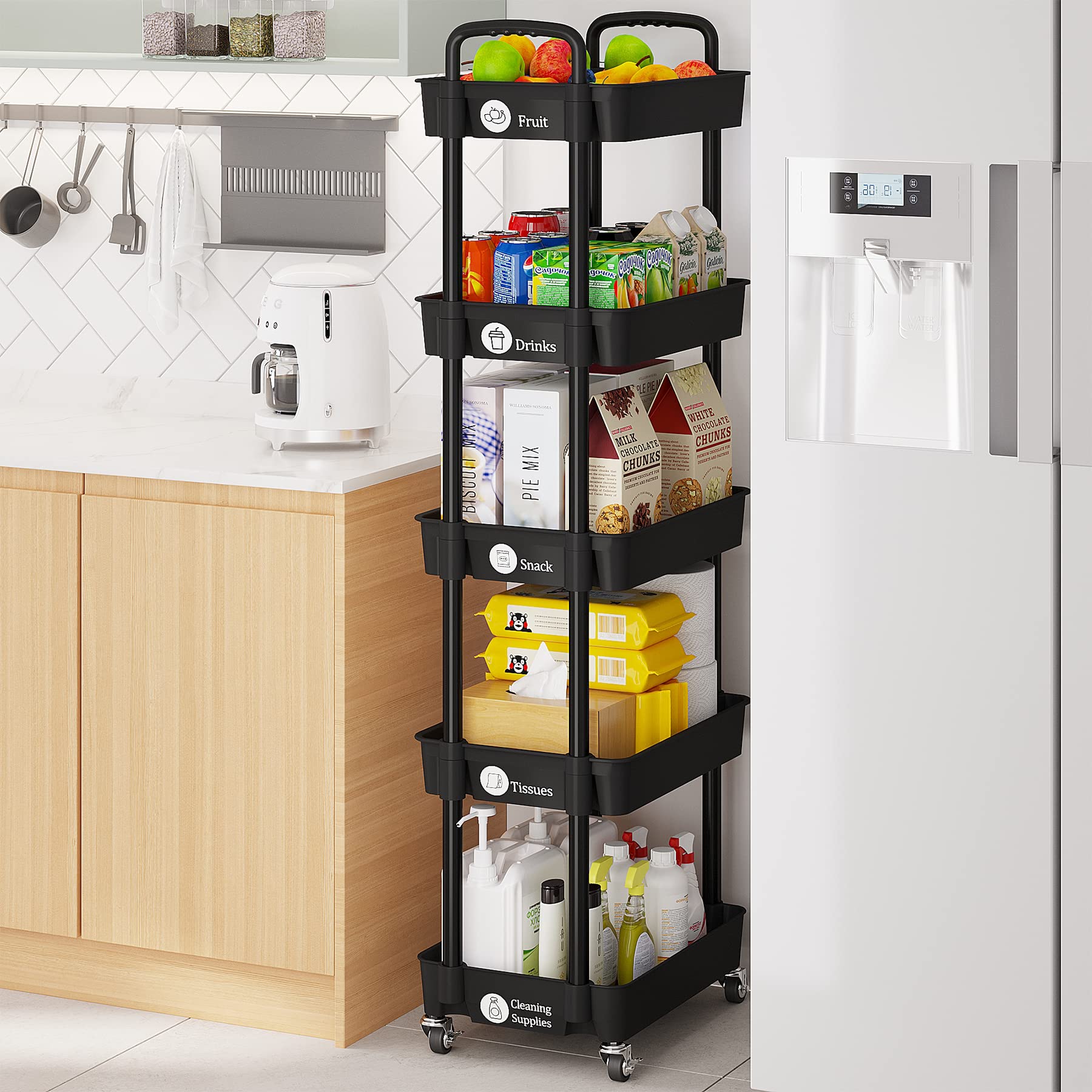 Multifunction Utility Rolling Cart
