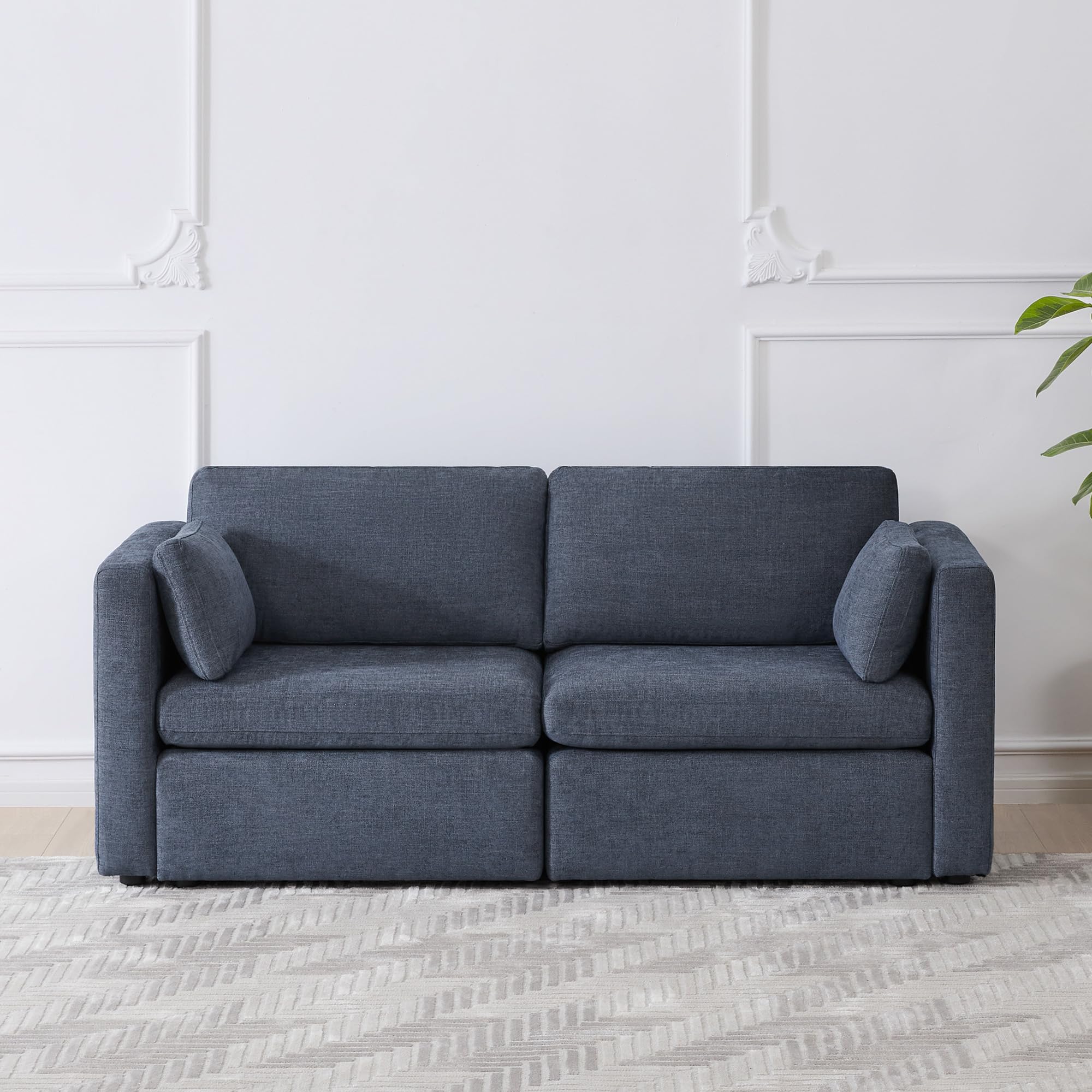 78" Modular Sectional Sofa