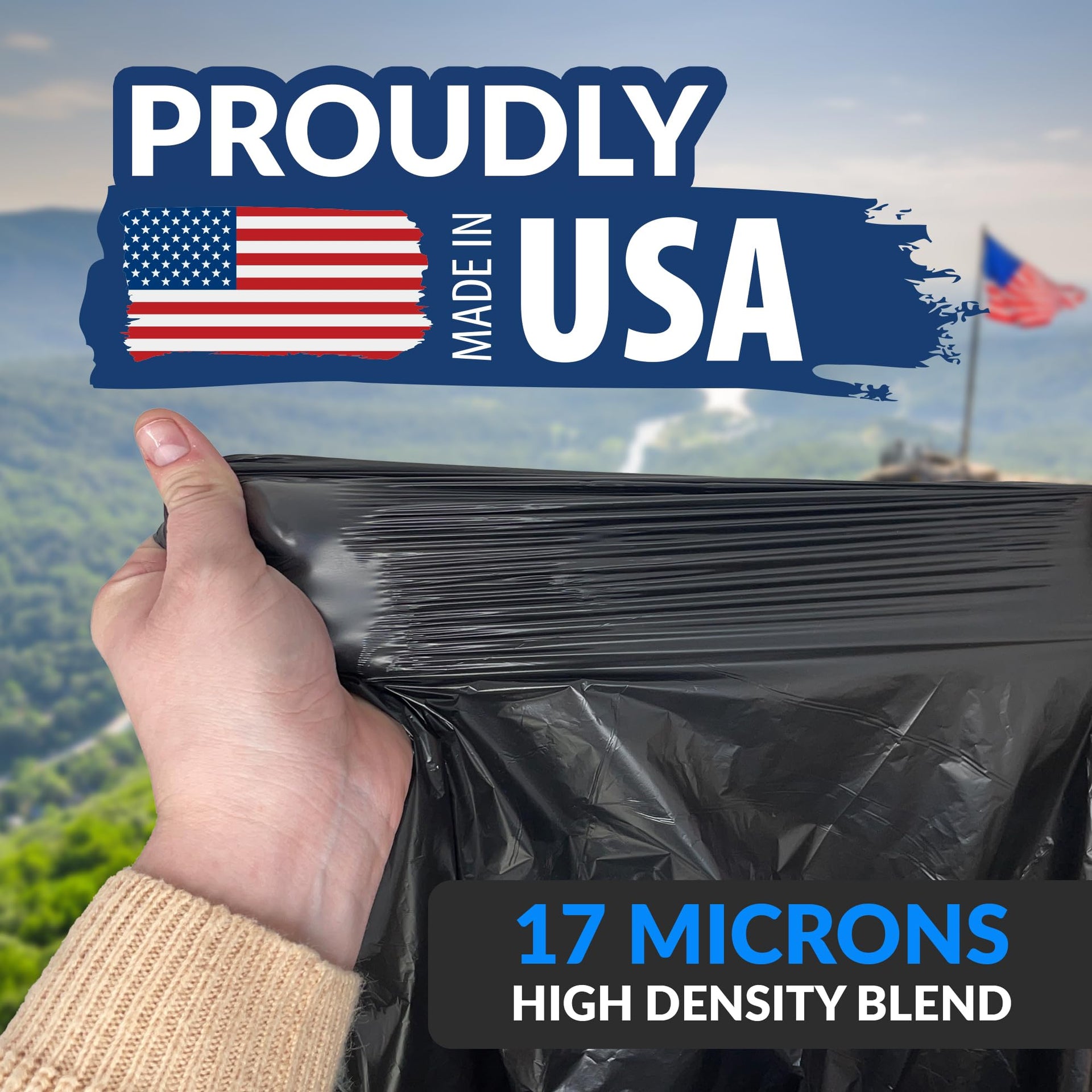 55 60 Gallon Trash Bags Heavy Duty (150 Count)