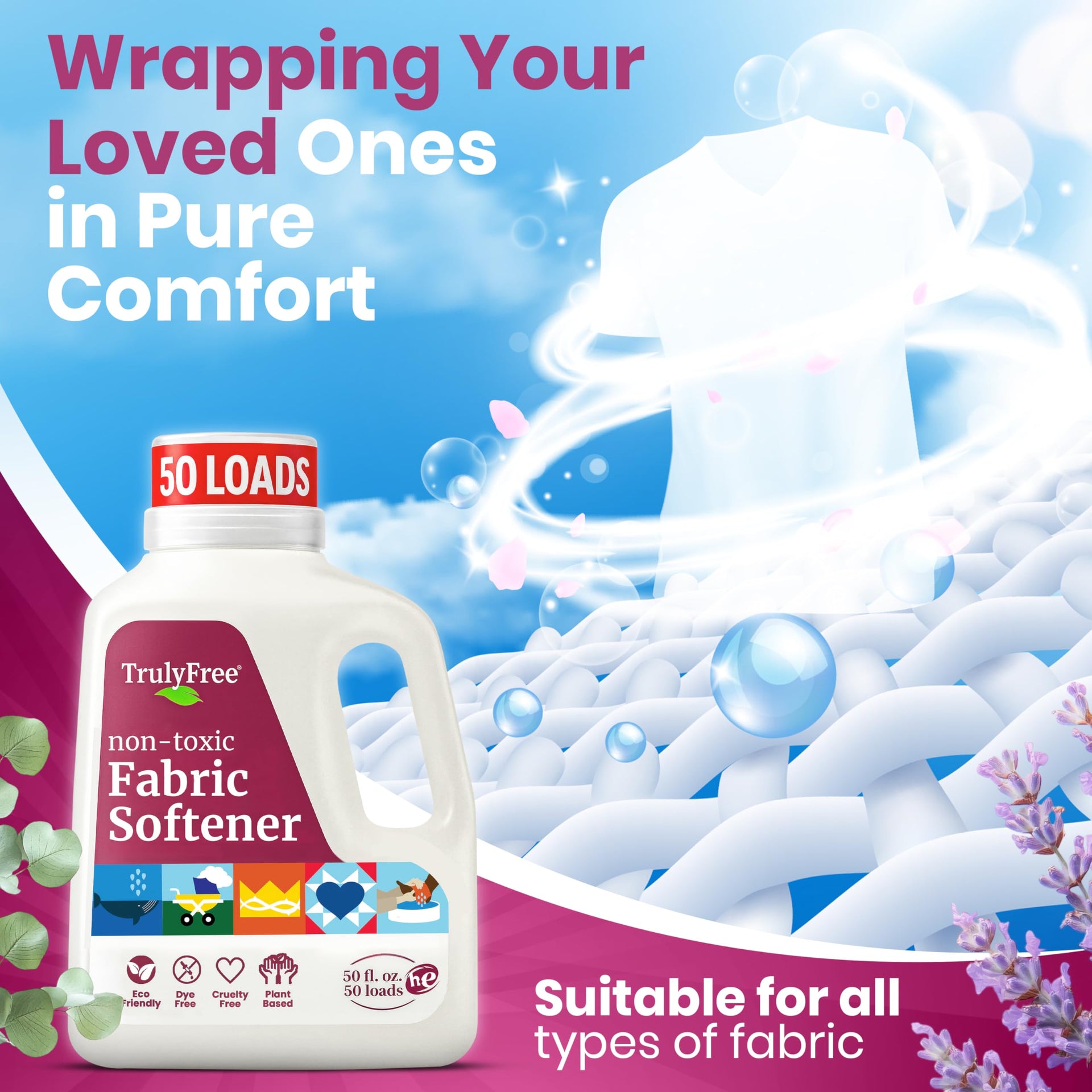Natural Fabric Softener (200 Fl Oz)
