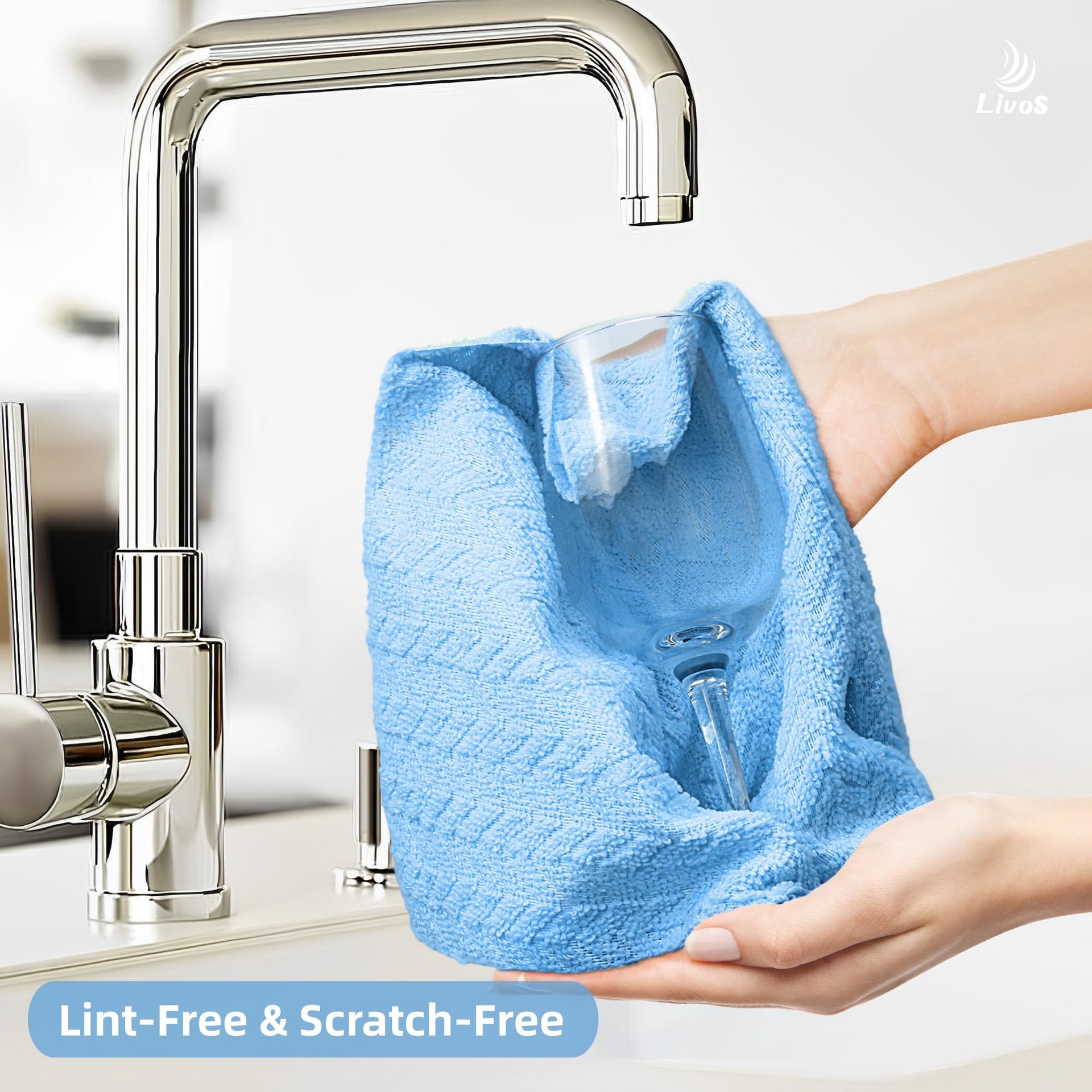 Microfiber Cleaning Cloth Roll (80 Count)