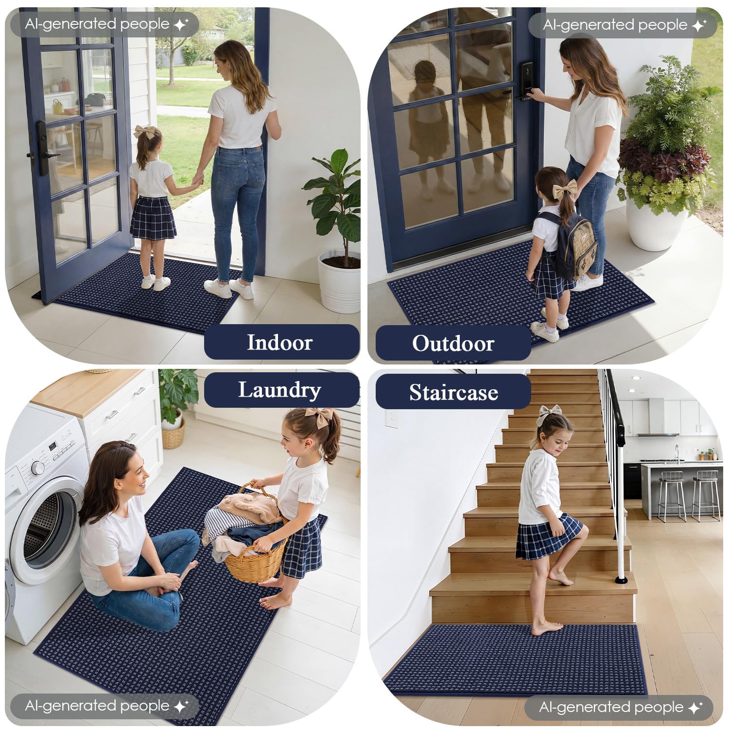 Waffle Door Mat Indoor Entrance