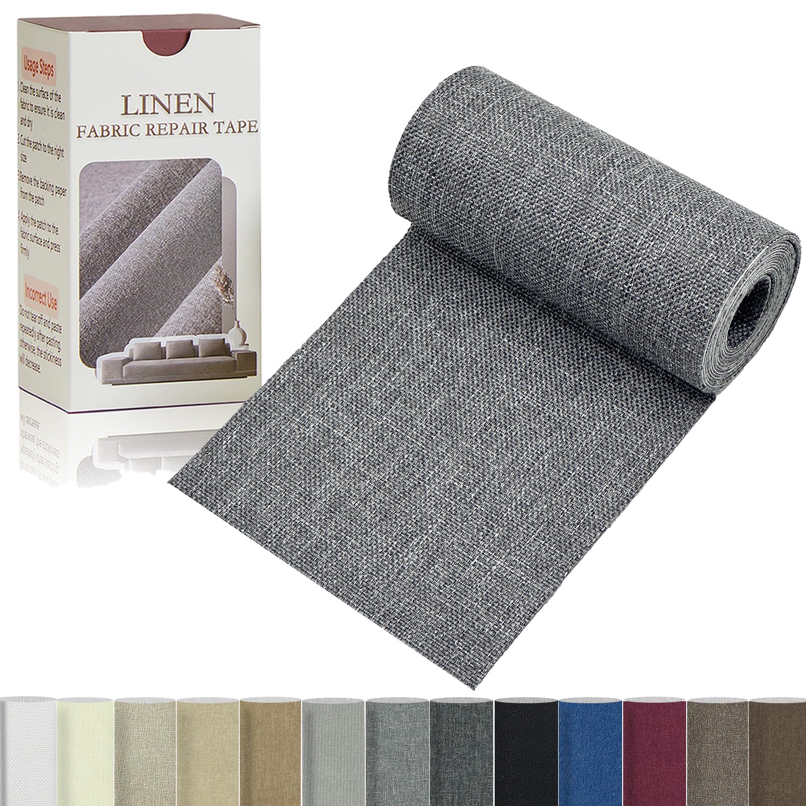 Linen Repair Tape 4x70 Inch Self