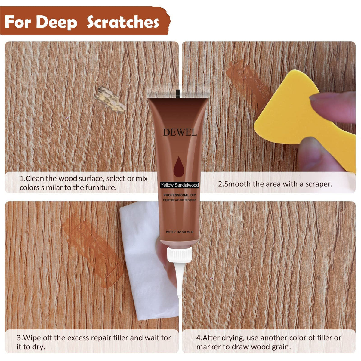 Wood Furniture Repair Kit