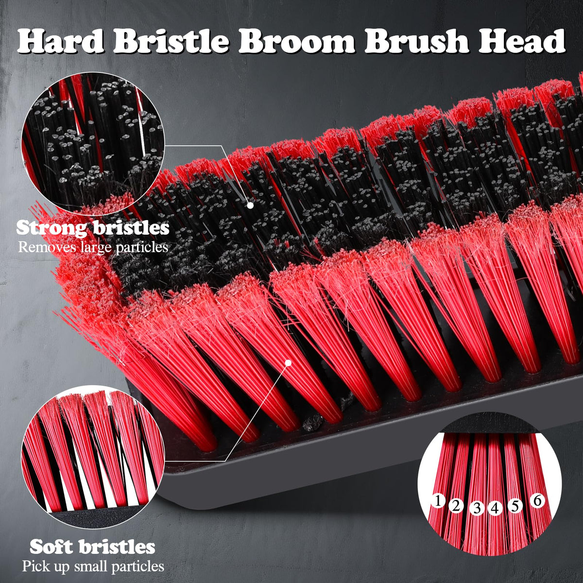 24" Push Broom Outdoor