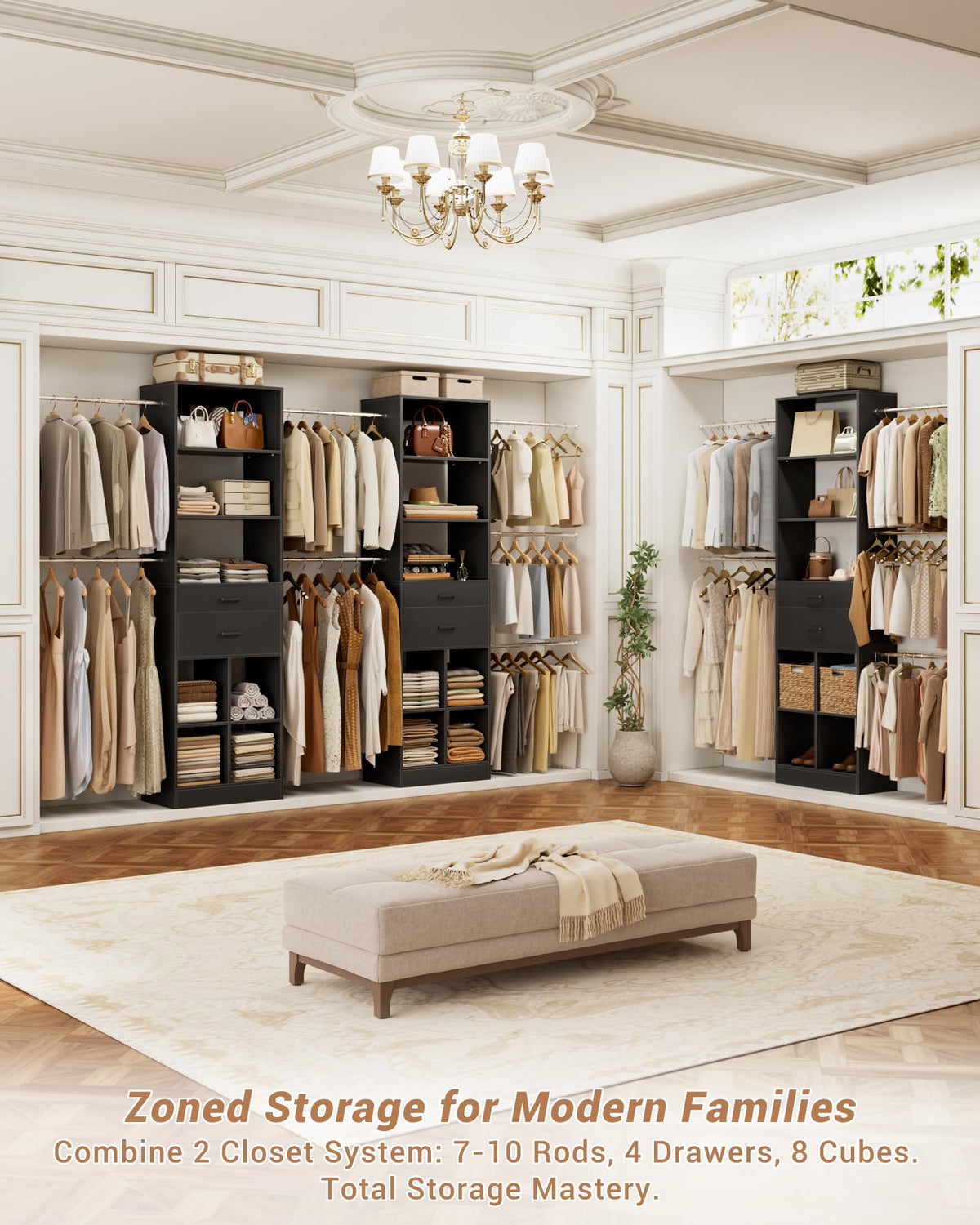 Small Closet System (6 Count)