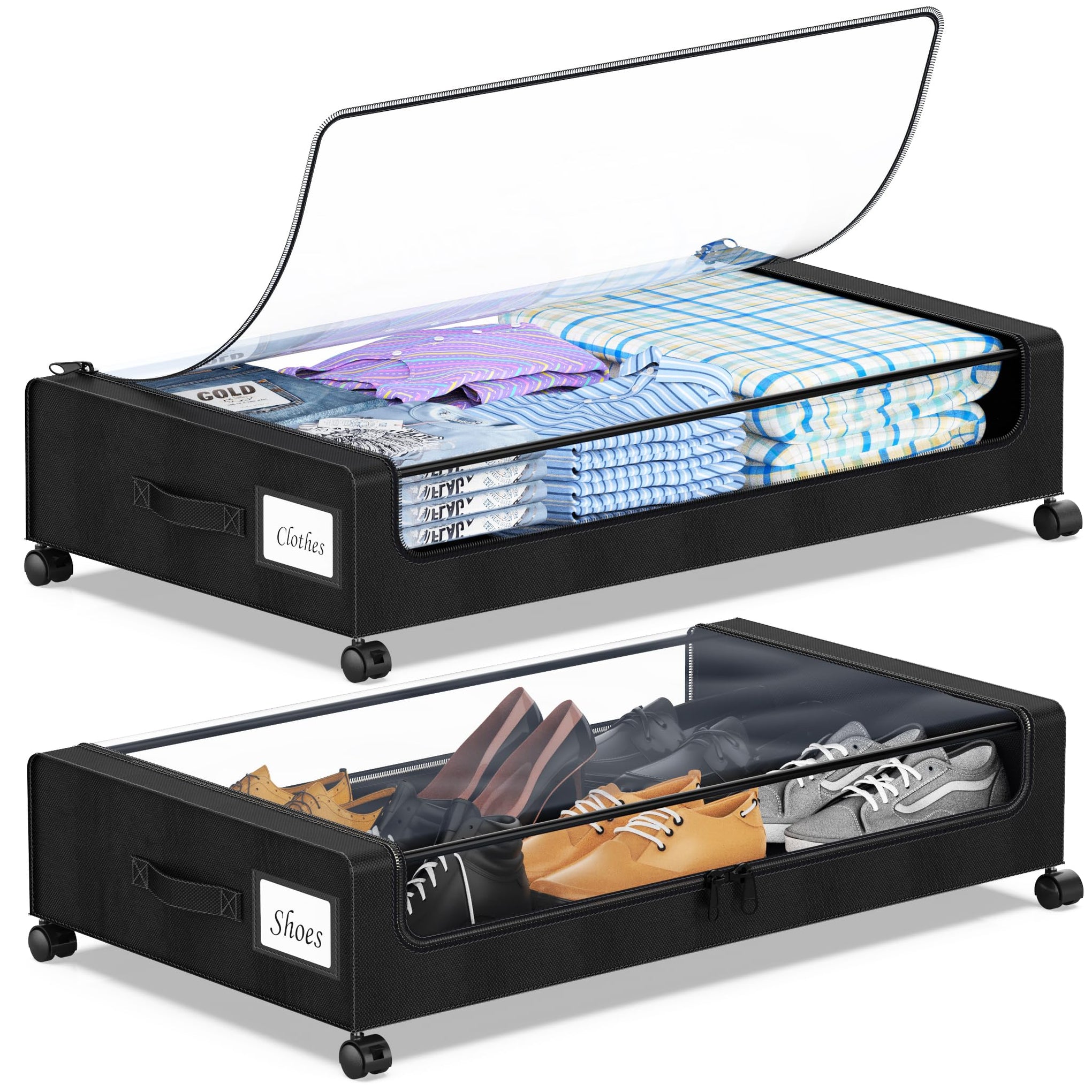 Under Bed Storage with Wheels (2 Count)