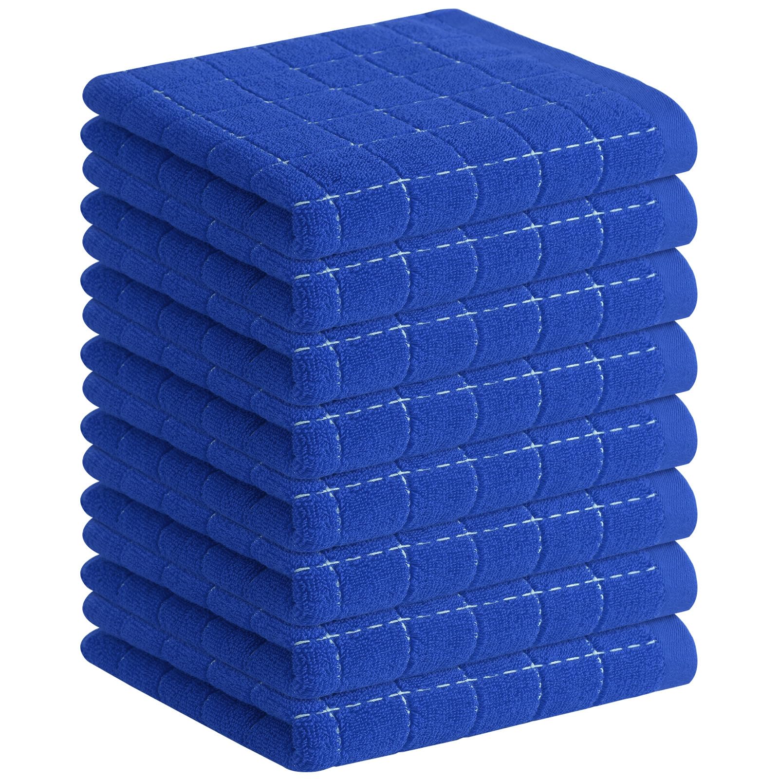 100% Cotton Terry Kitchen Towels (8 Count)