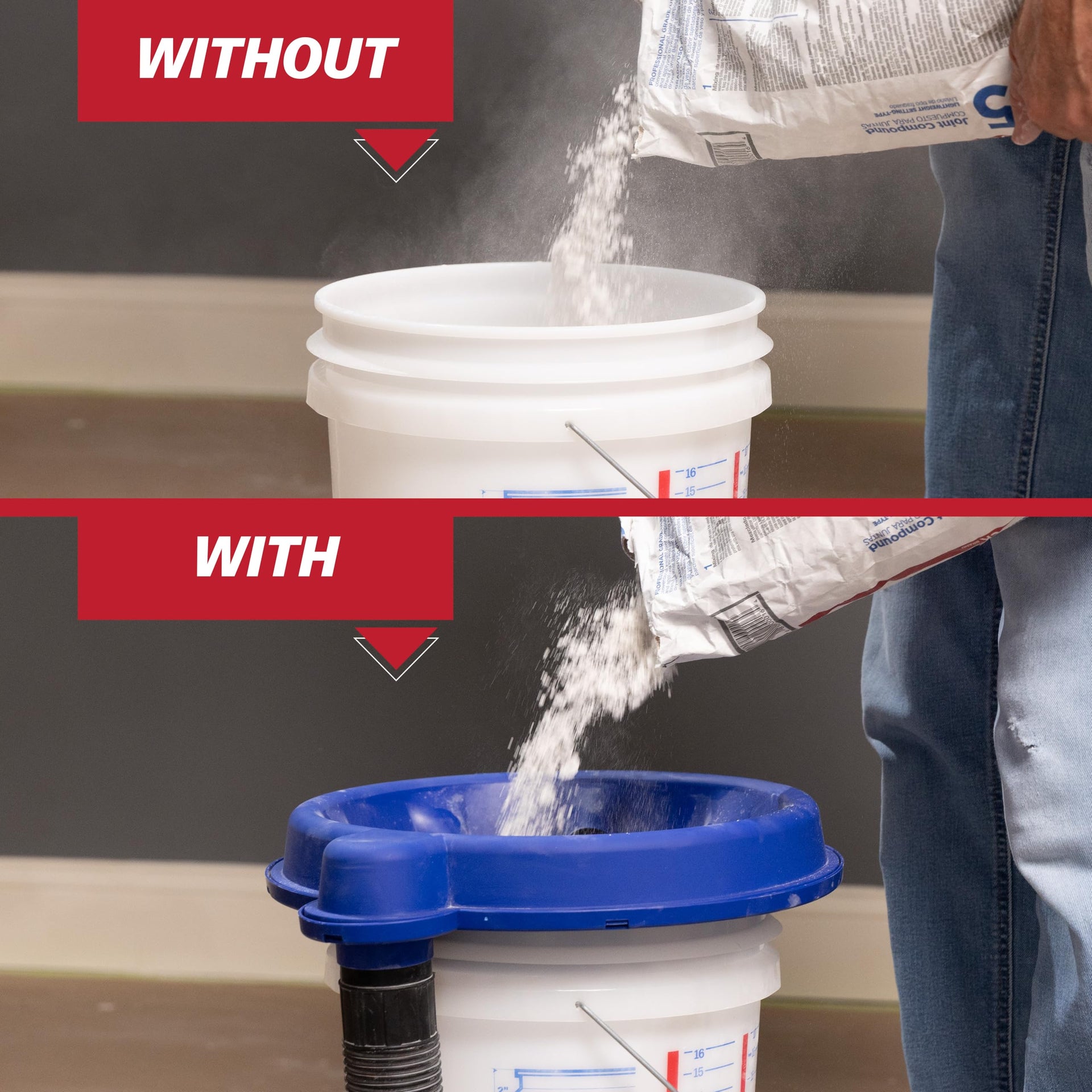 DustPro 360 5 Gallon Bucket Dust Collector