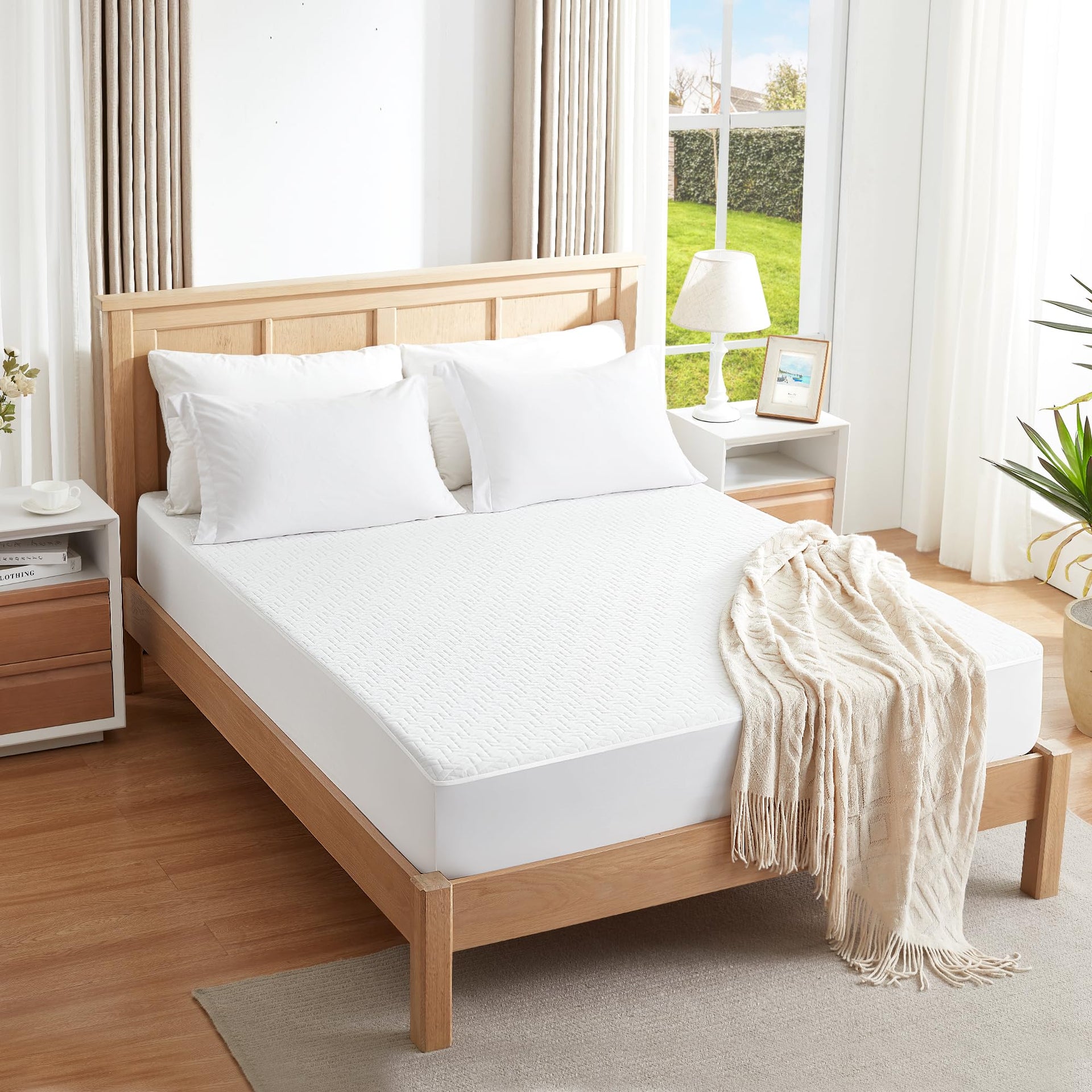 100% Waterproof Mattress Protector King Size