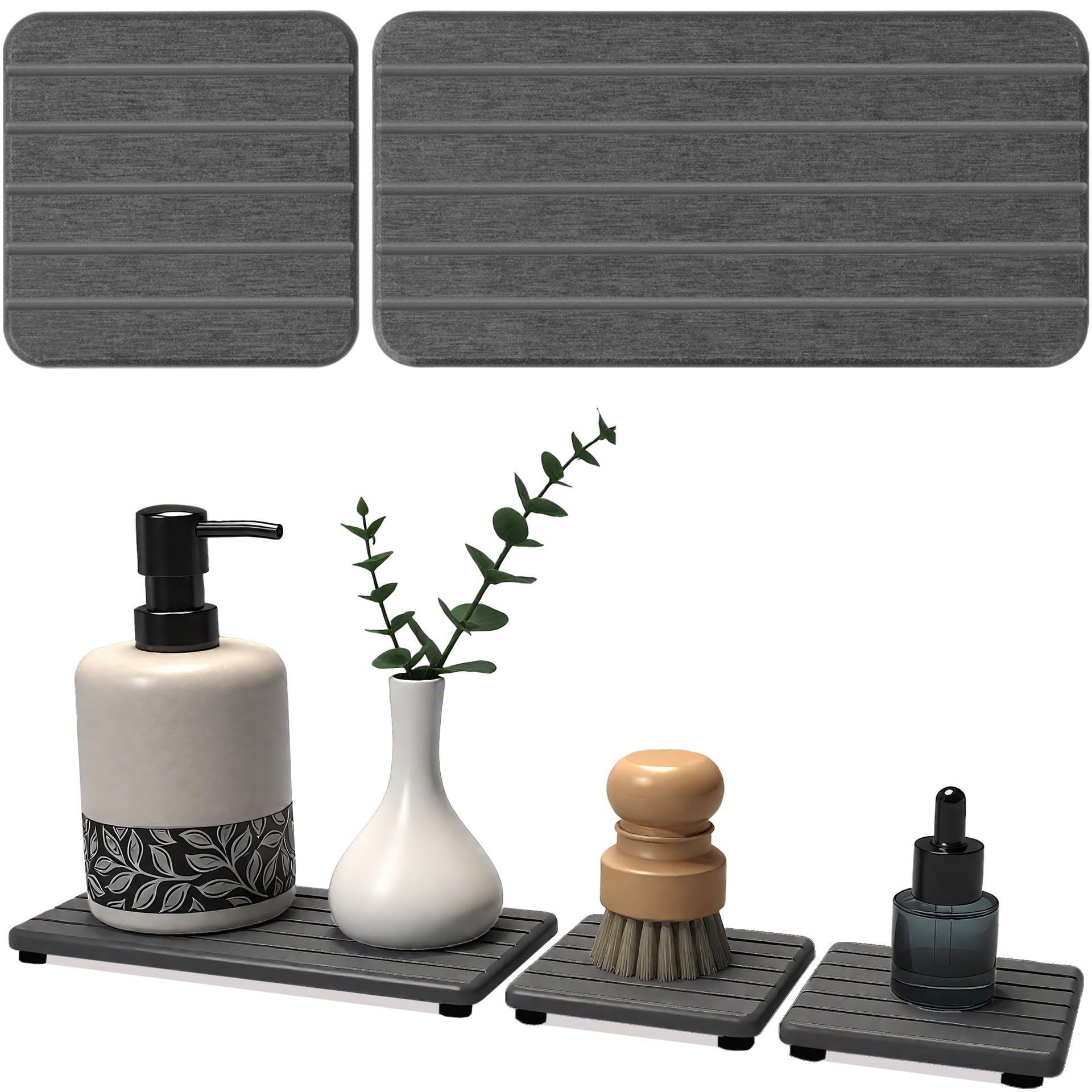 3PCS Stone Drying Tray (3 Count)