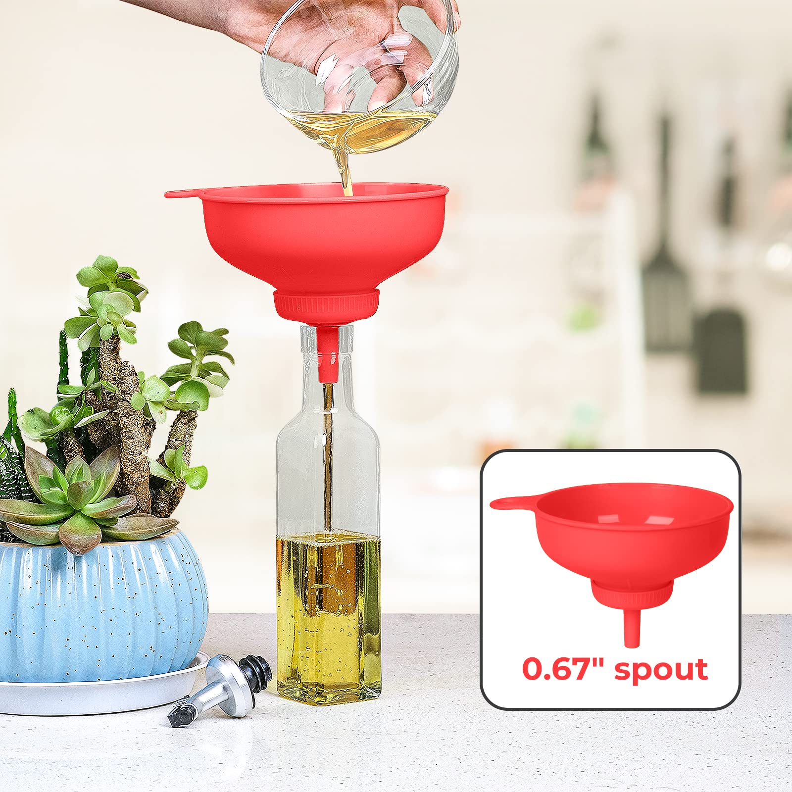 Wide Mouth Kitchen Funnel