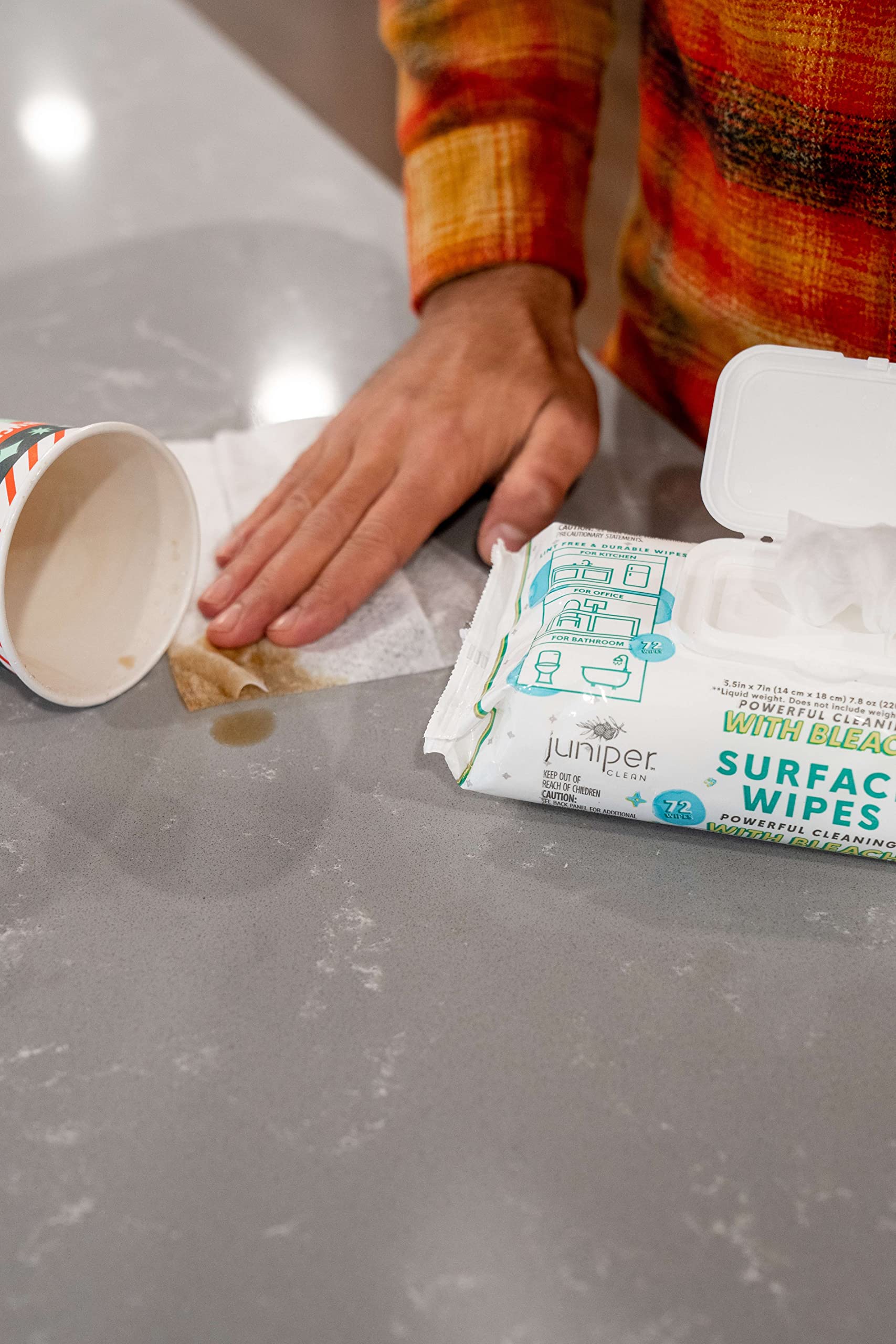 3 Pack Surface Cleaning Wipes with Bleach (216 Count) - ModHome Supplies