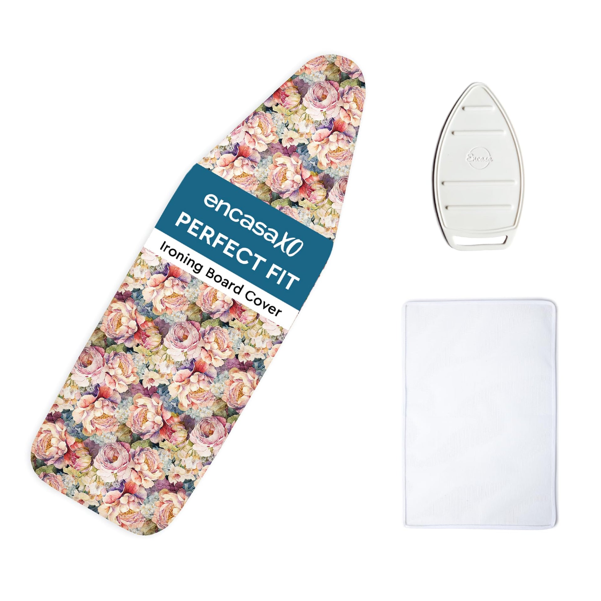 Padded Ironing Board Cover and Pad 54"x15" Wildflowers