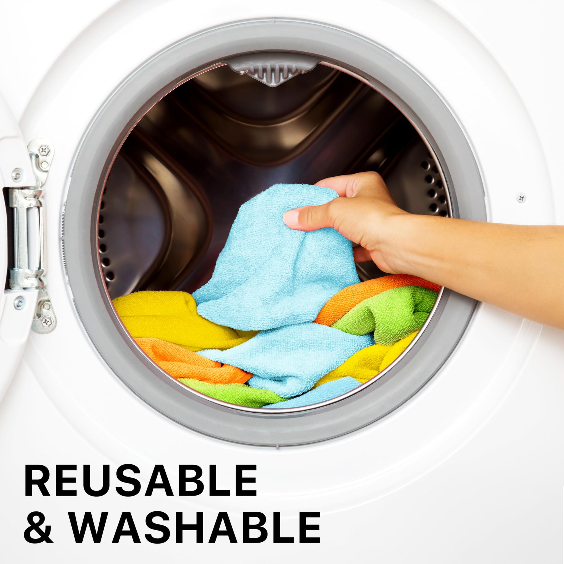 12" x 16" Microfiber Cleaning Cloth 150 Pack (150 Count) - ModHome Supplies