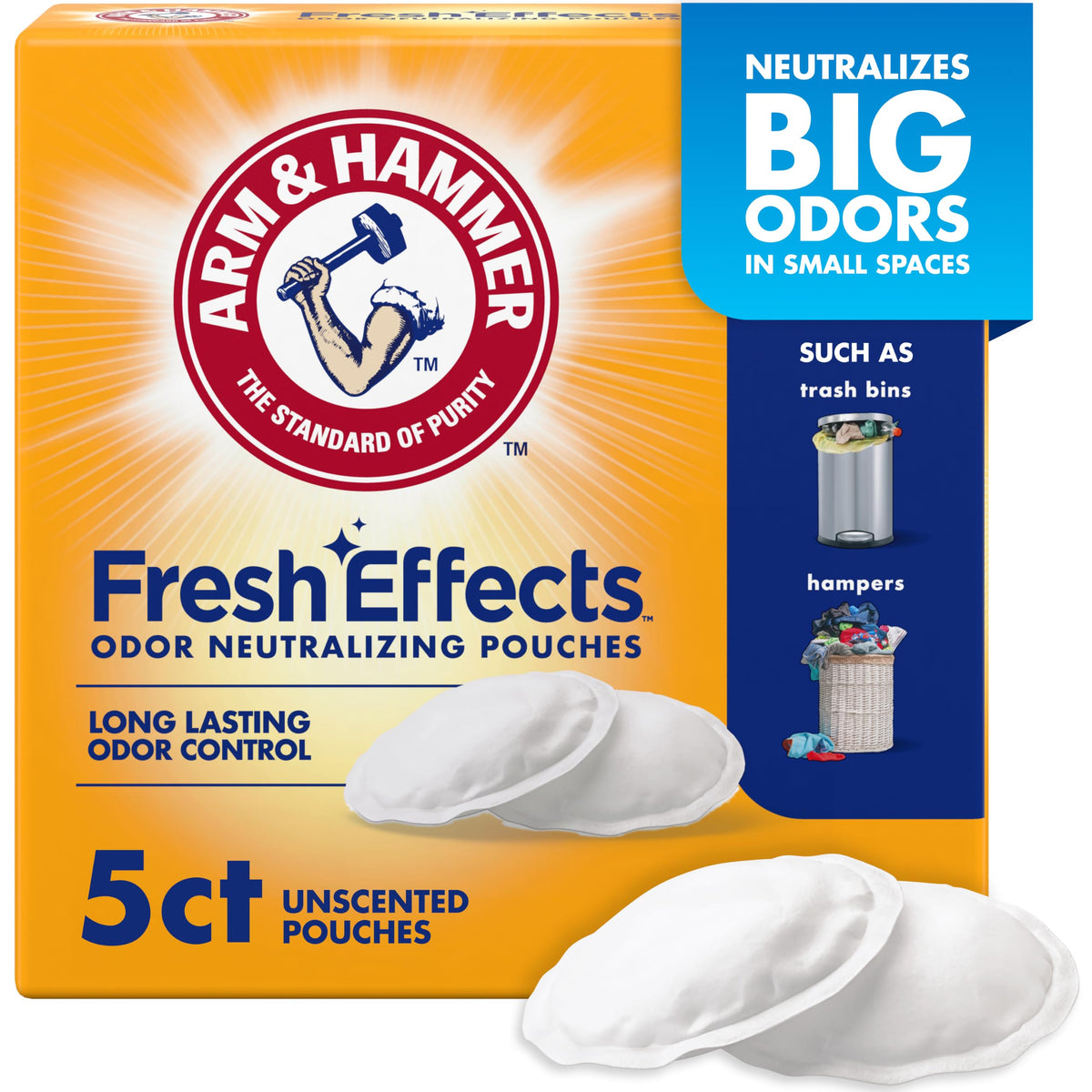 Fresh Effects Odor Neutralizing Baking Soda Pouches (5 Count)