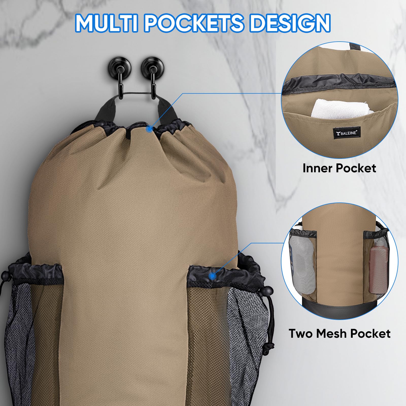 120L Laundry Bag Backpack