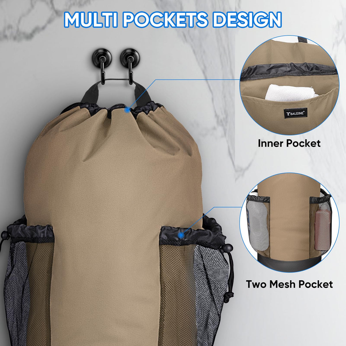 150L Laundry Bag Backpack